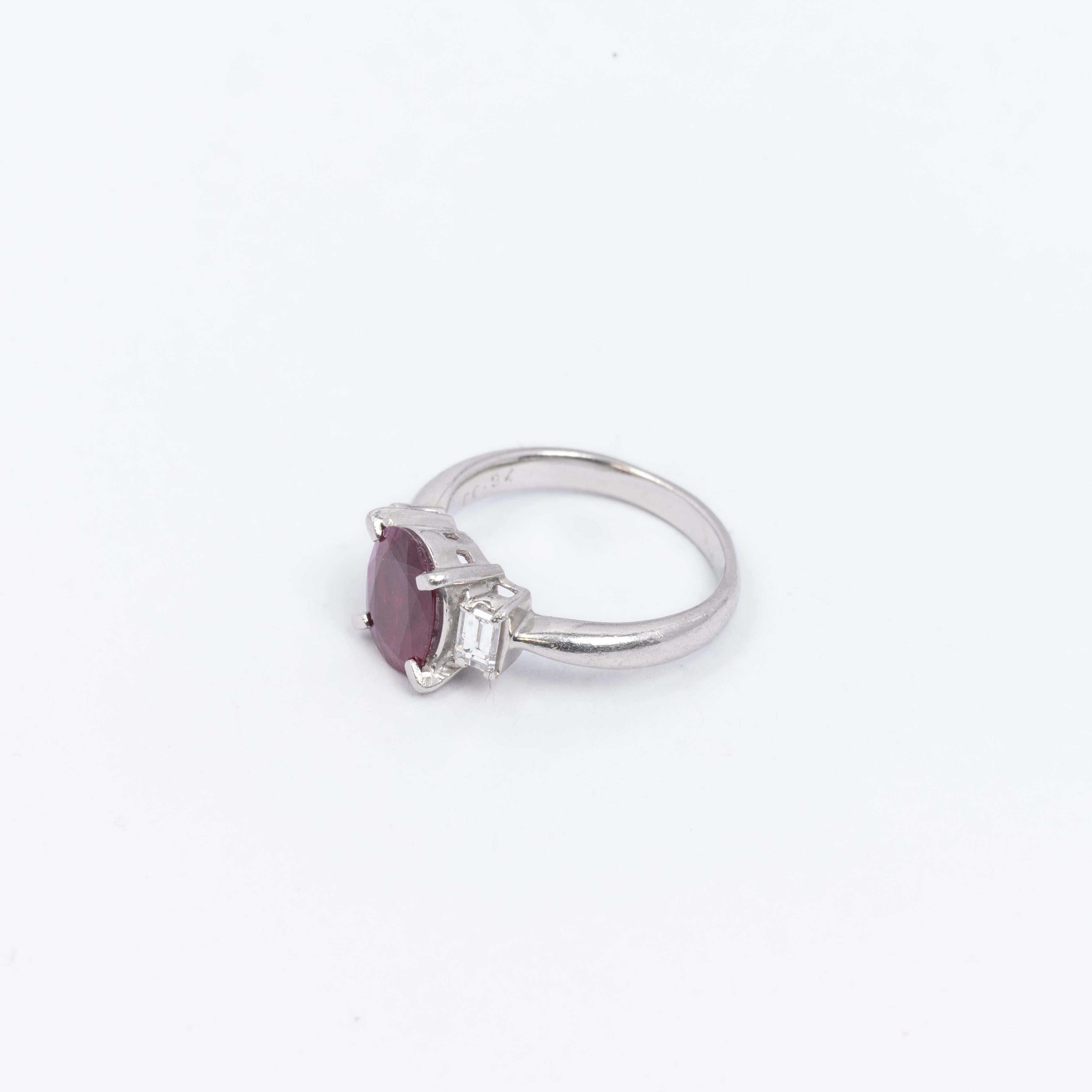 Ladies Ruby & Diamond Ring