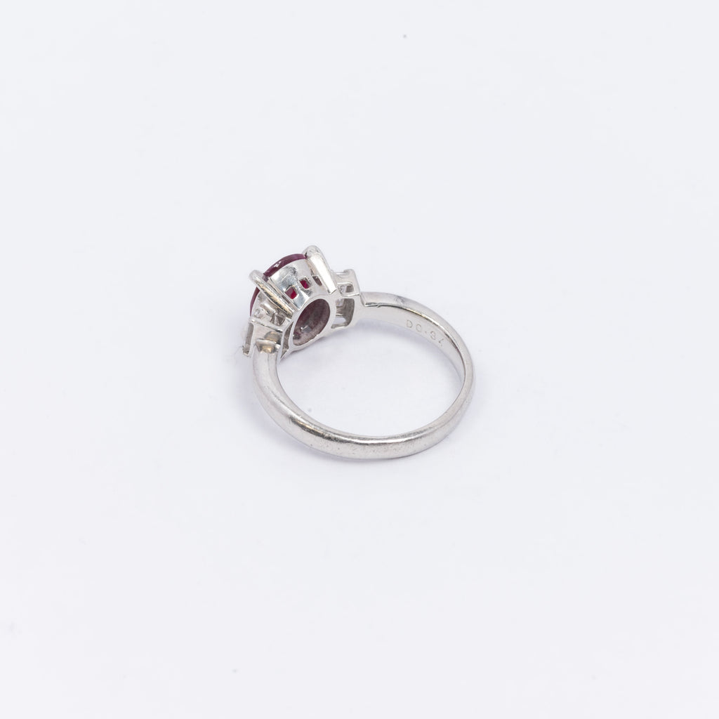 Ladies Ruby & Diamond Ring