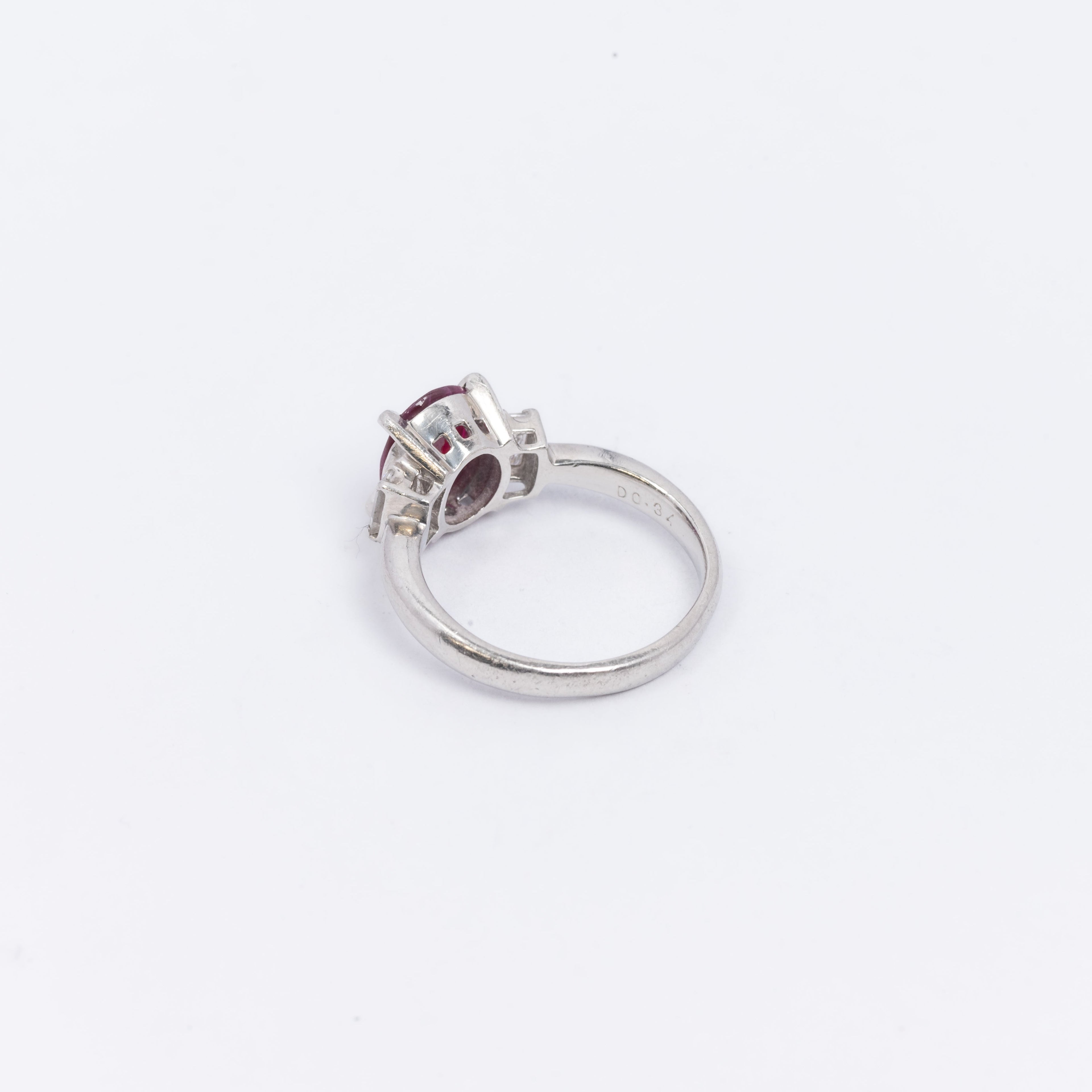 Ladies Ruby & Diamond Ring