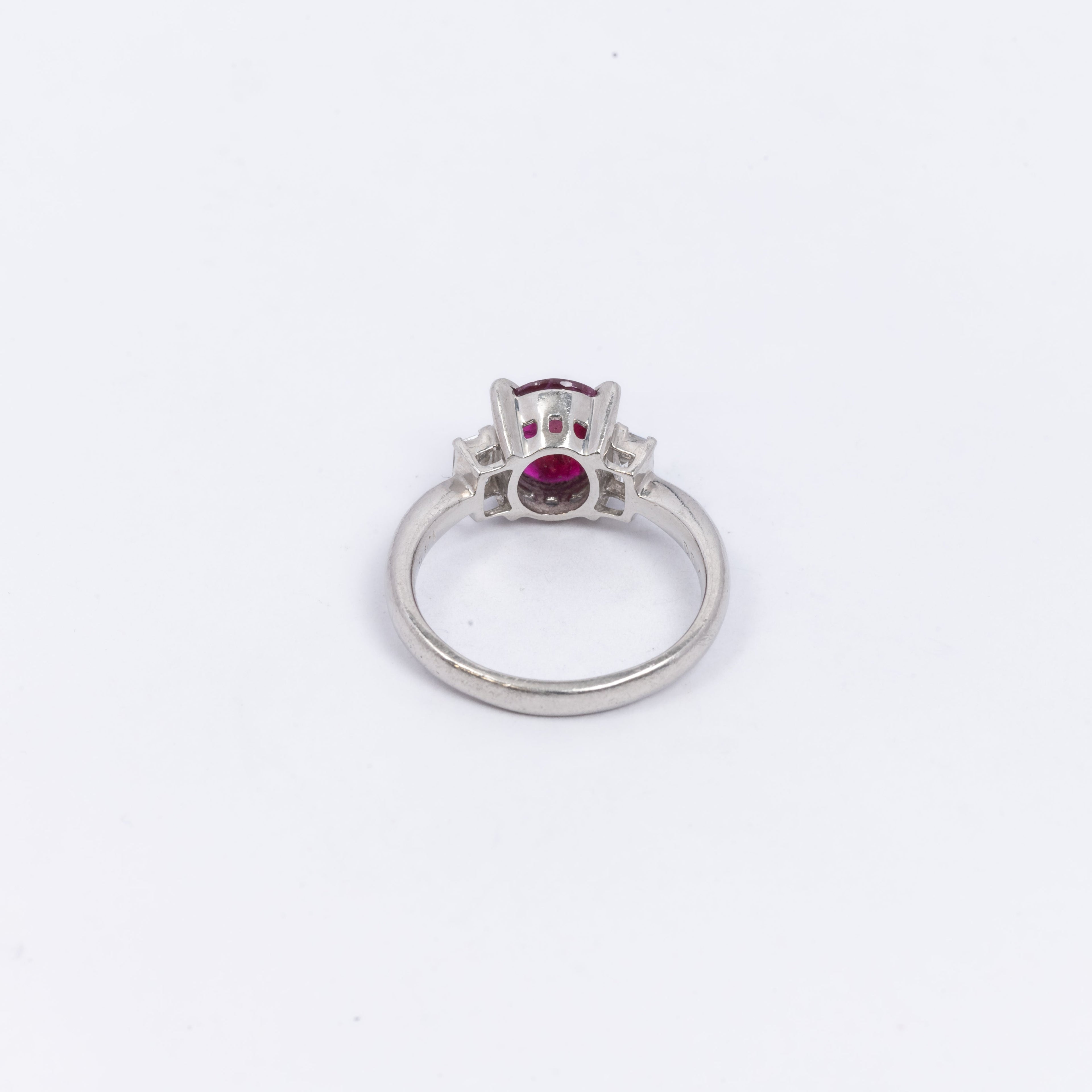 Ladies Ruby & Diamond Ring