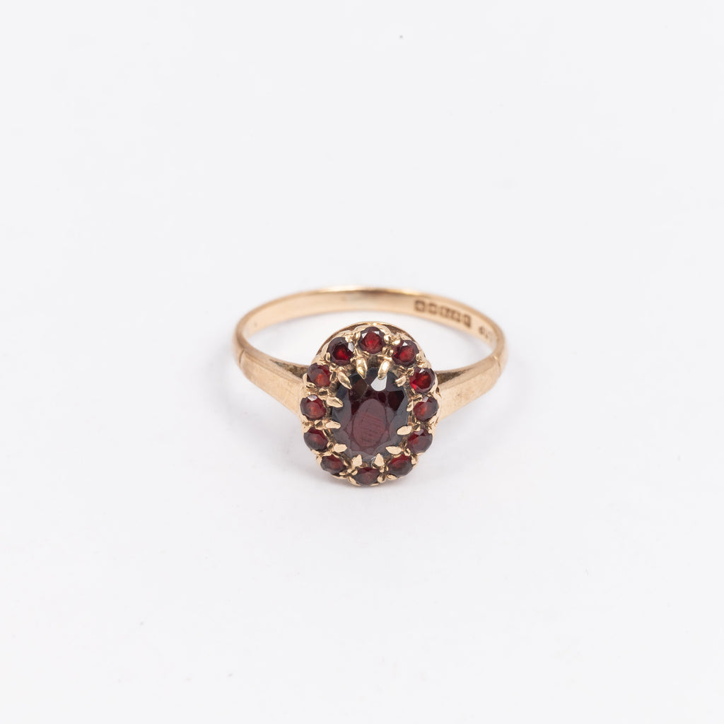 Ladies Garnet Ring