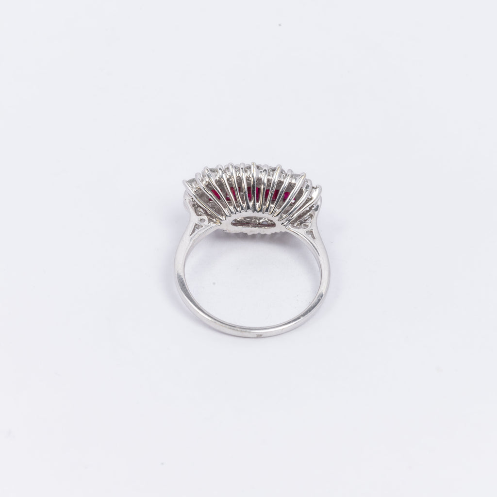 Ladies Ruby & Diamond Ring