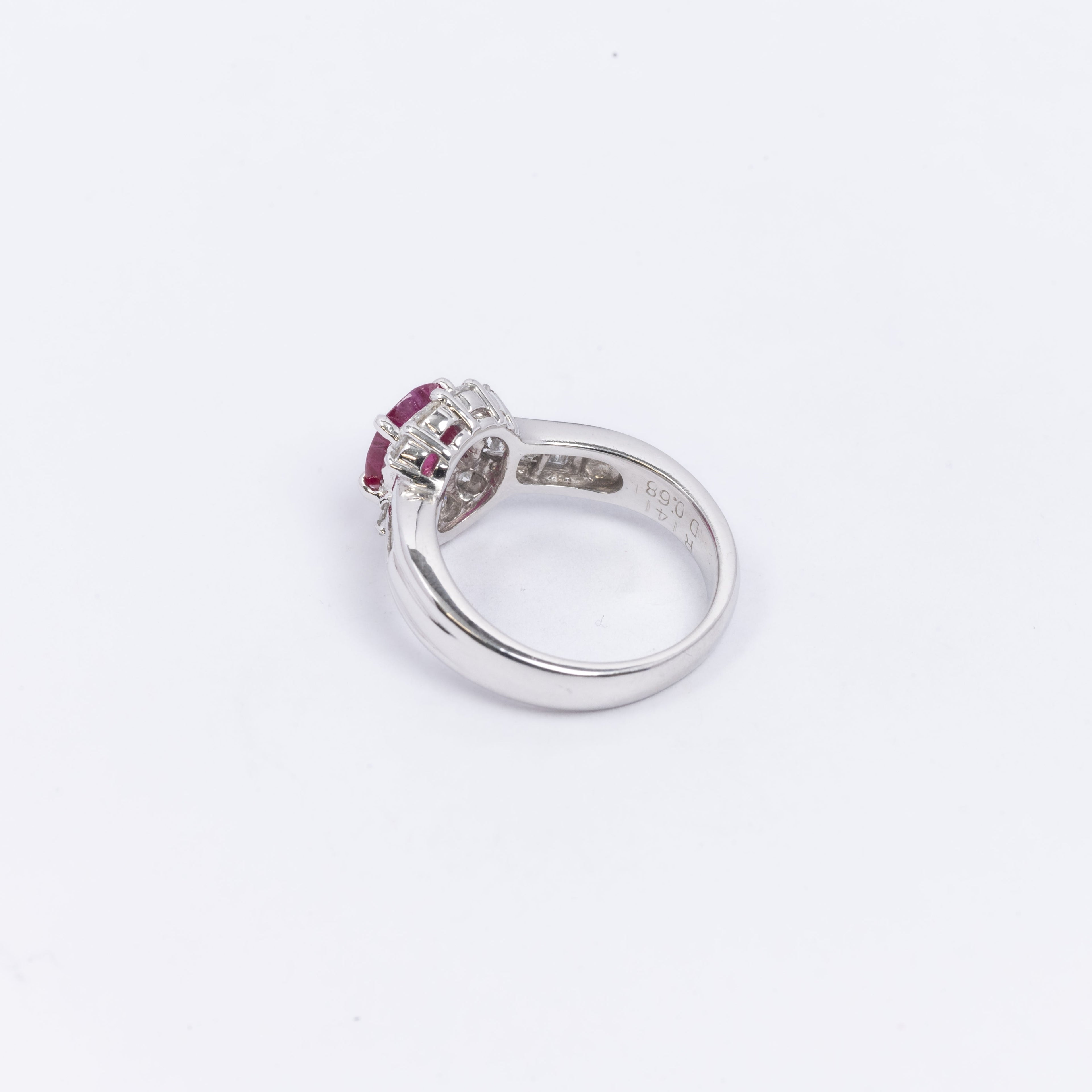 Ladies Ruby & Diamond Ring