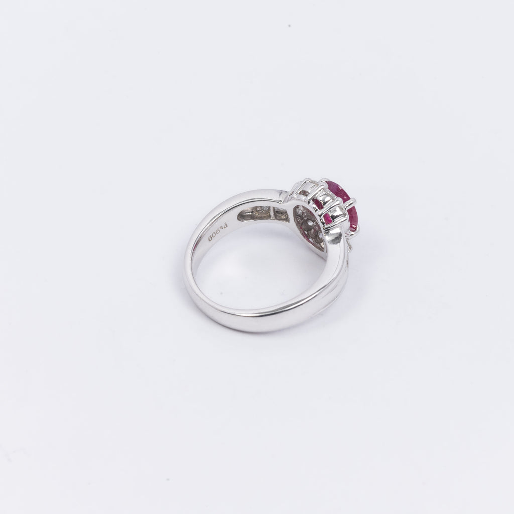 Ladies Ruby & Diamond Ring