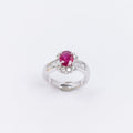 Ladies Ruby & Diamond Ring