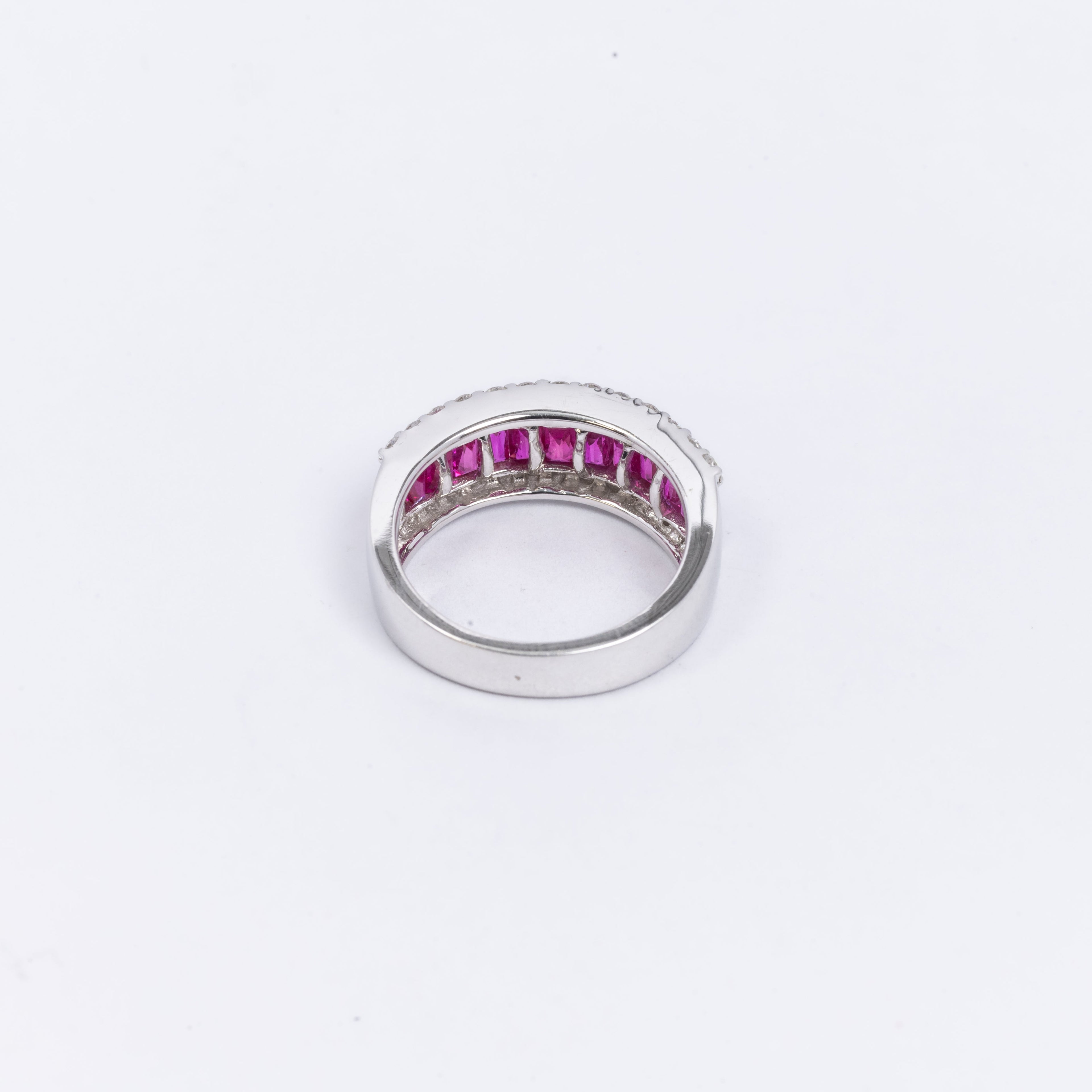 Ladies Ruby & Diamond Ring