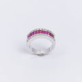 Ladies Ruby & Diamond Ring