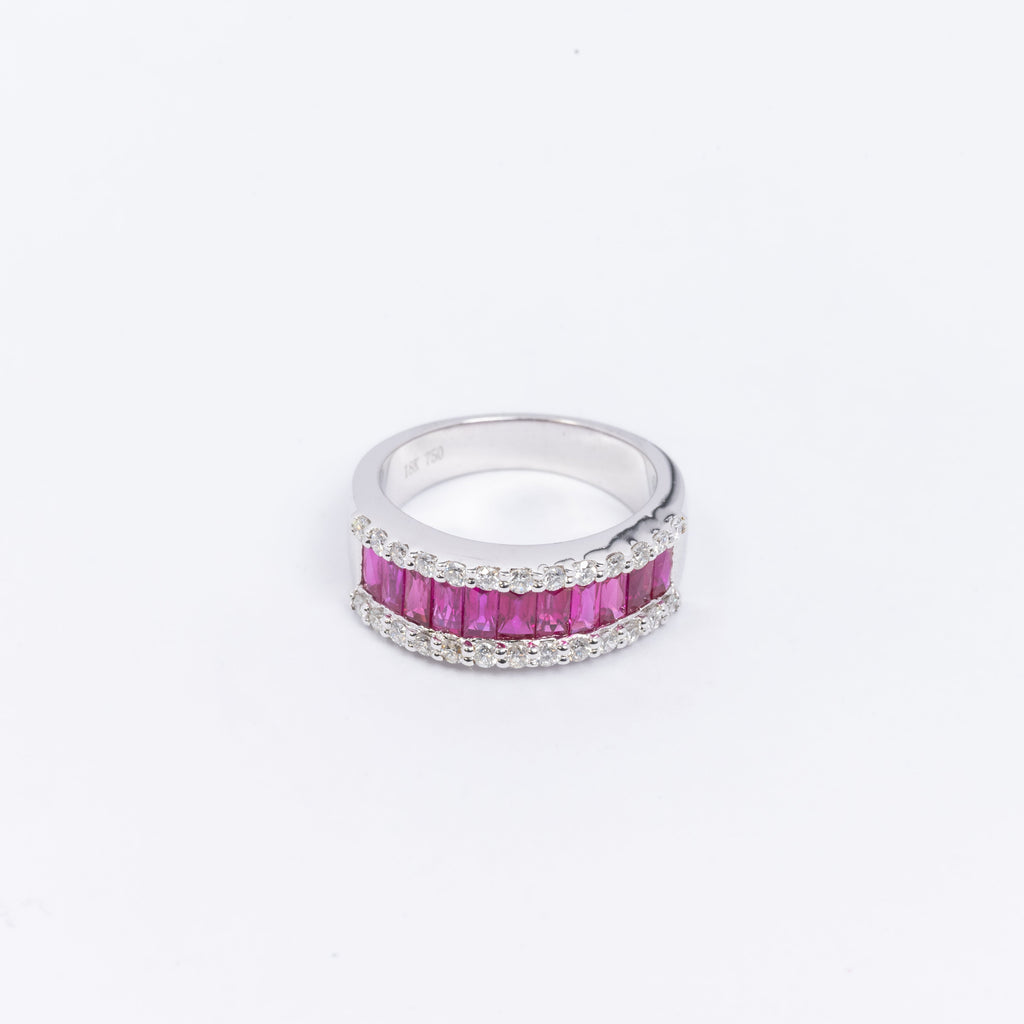 Ladies Ruby & Diamond Ring