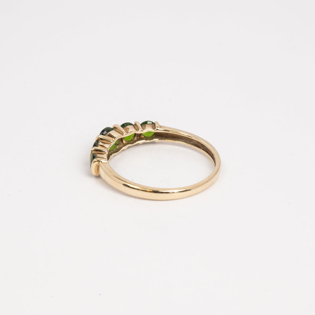 Ladies 5 Stone Tourmaline Ring