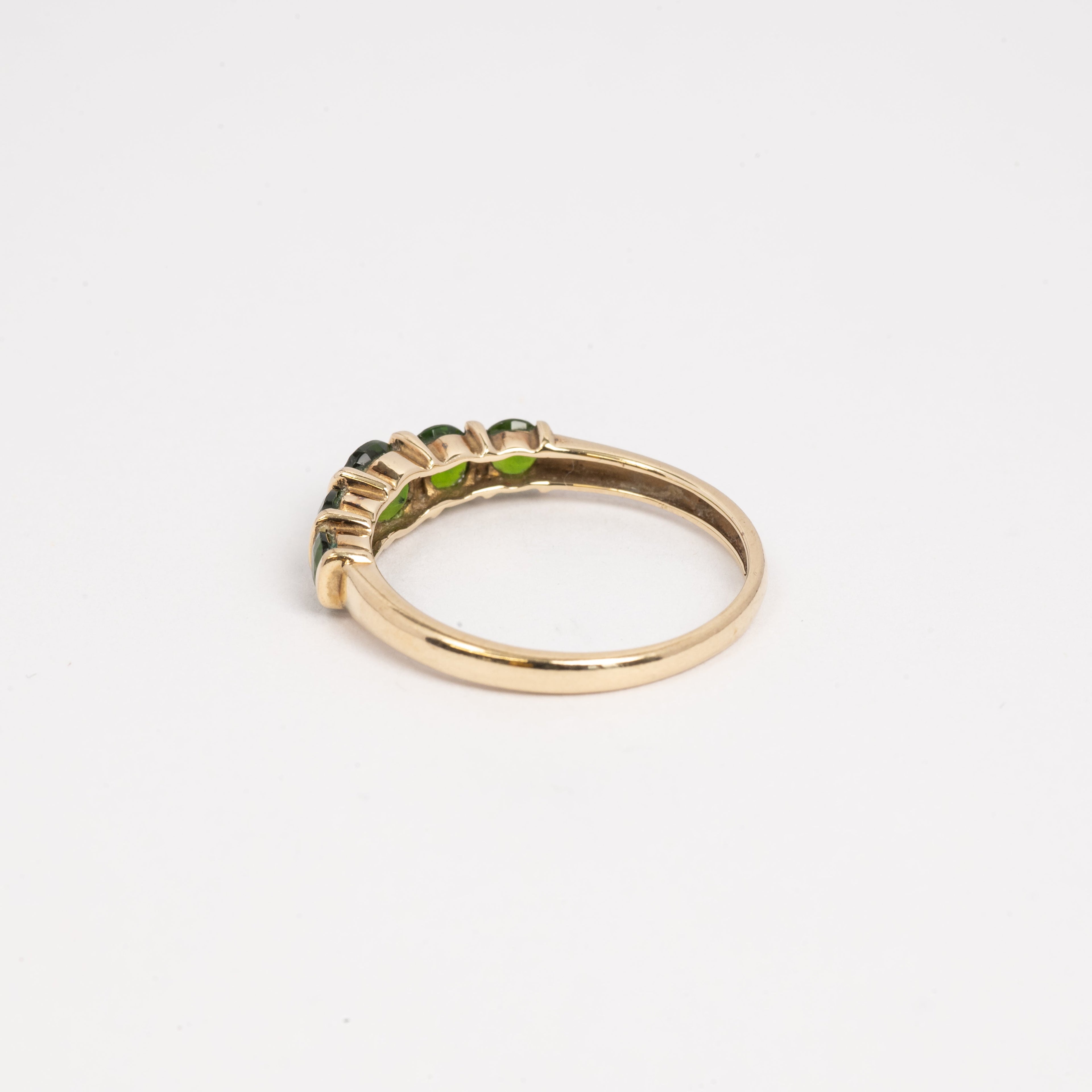 Ladies 5 Stone Tourmaline Ring