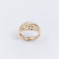 Mens Gold & Diamond Ring