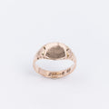 Mens Rose Gold Signet Ring