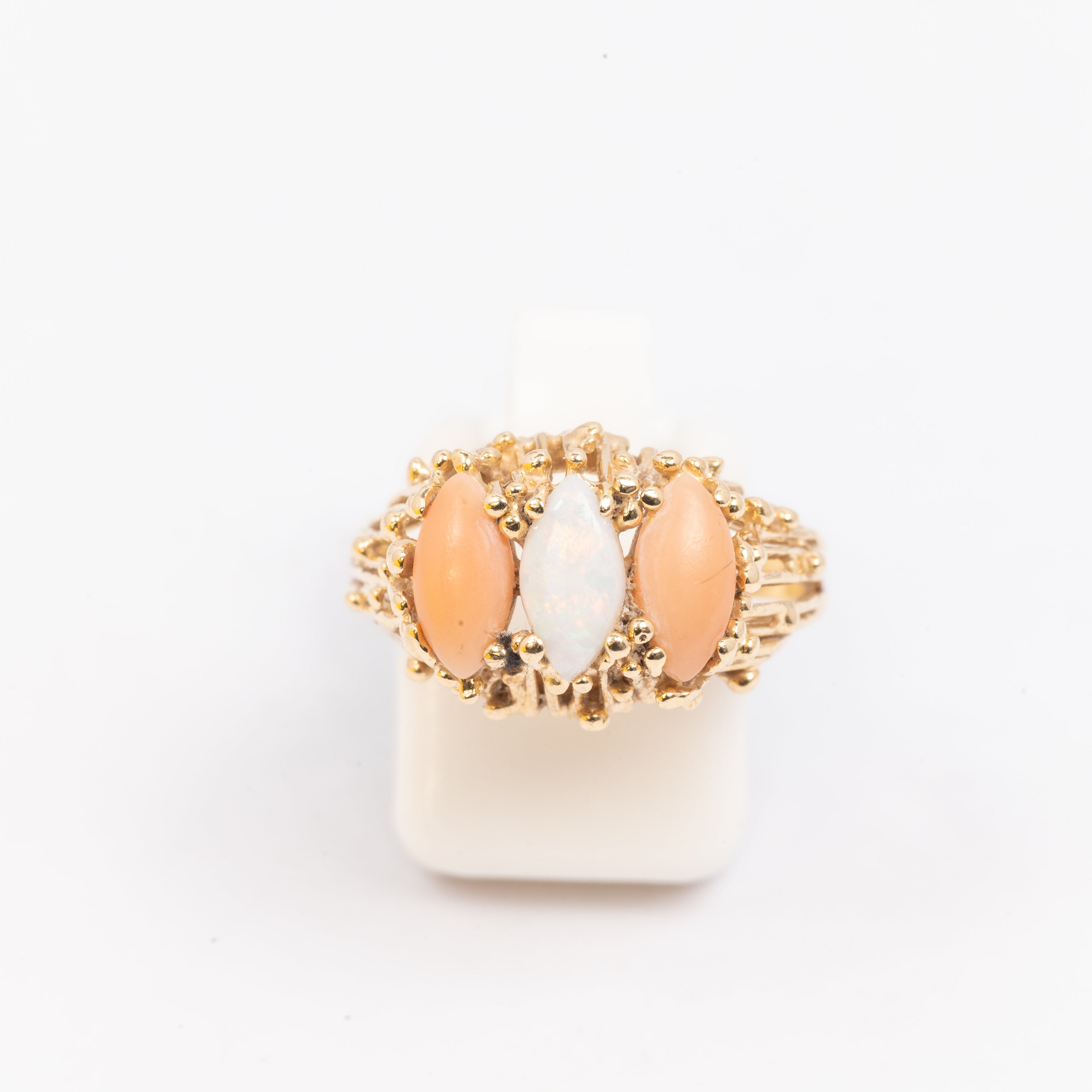 Ladies Gold & Opal Ring