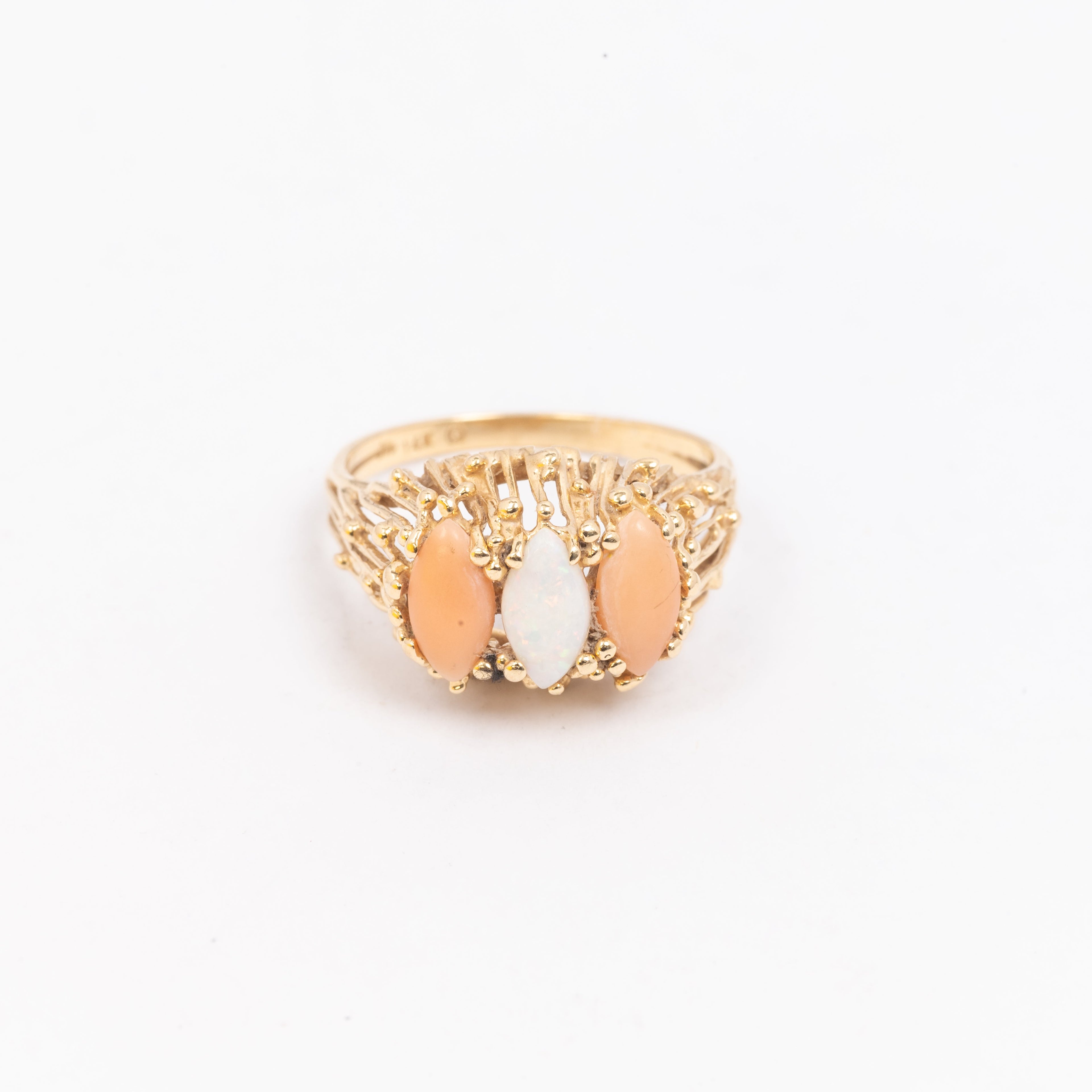 Ladies Gold & Opal Ring