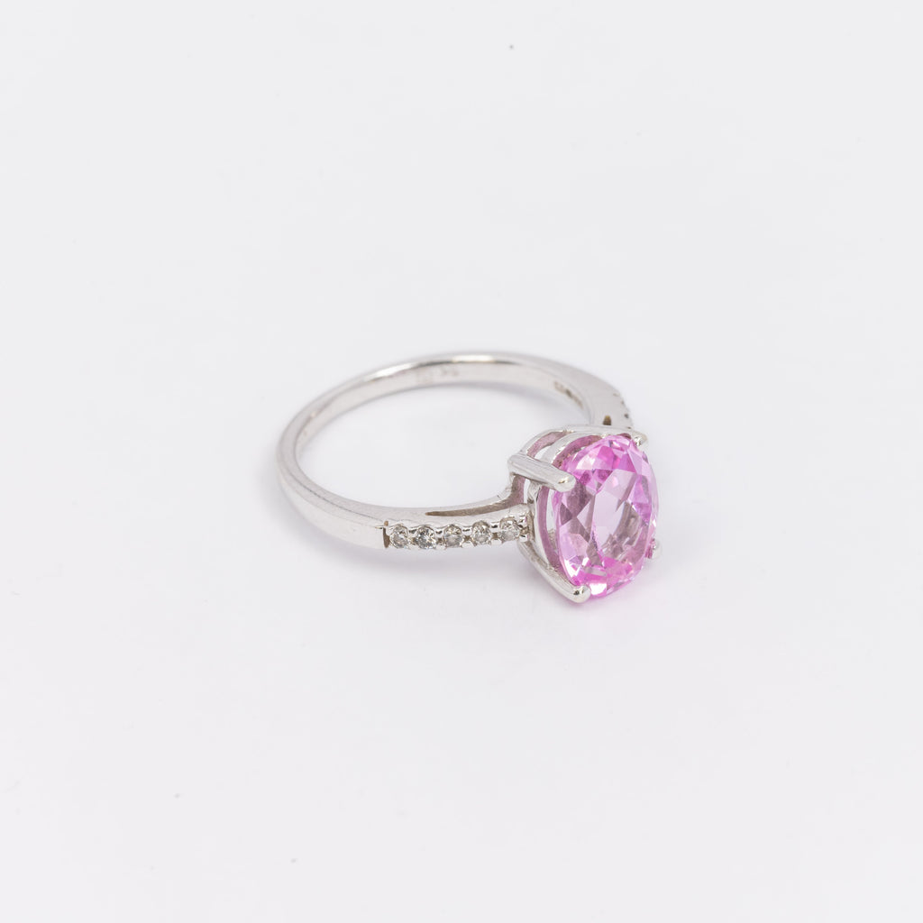 Ladies Pink Sapphire
