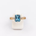 Ladies Blue Topaz Ring