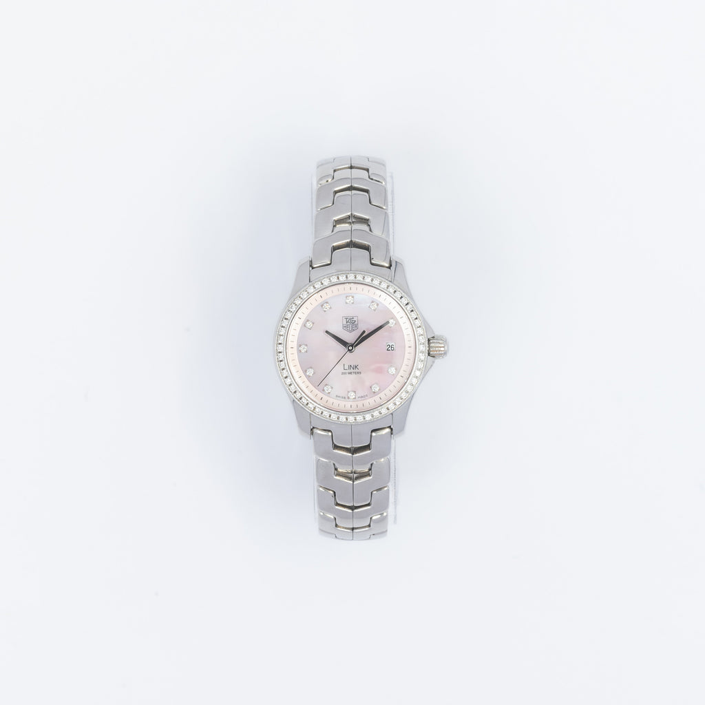 TAG Heuer Link Diamond Bezel Stainless Steel – (Ref. WJF131E)
