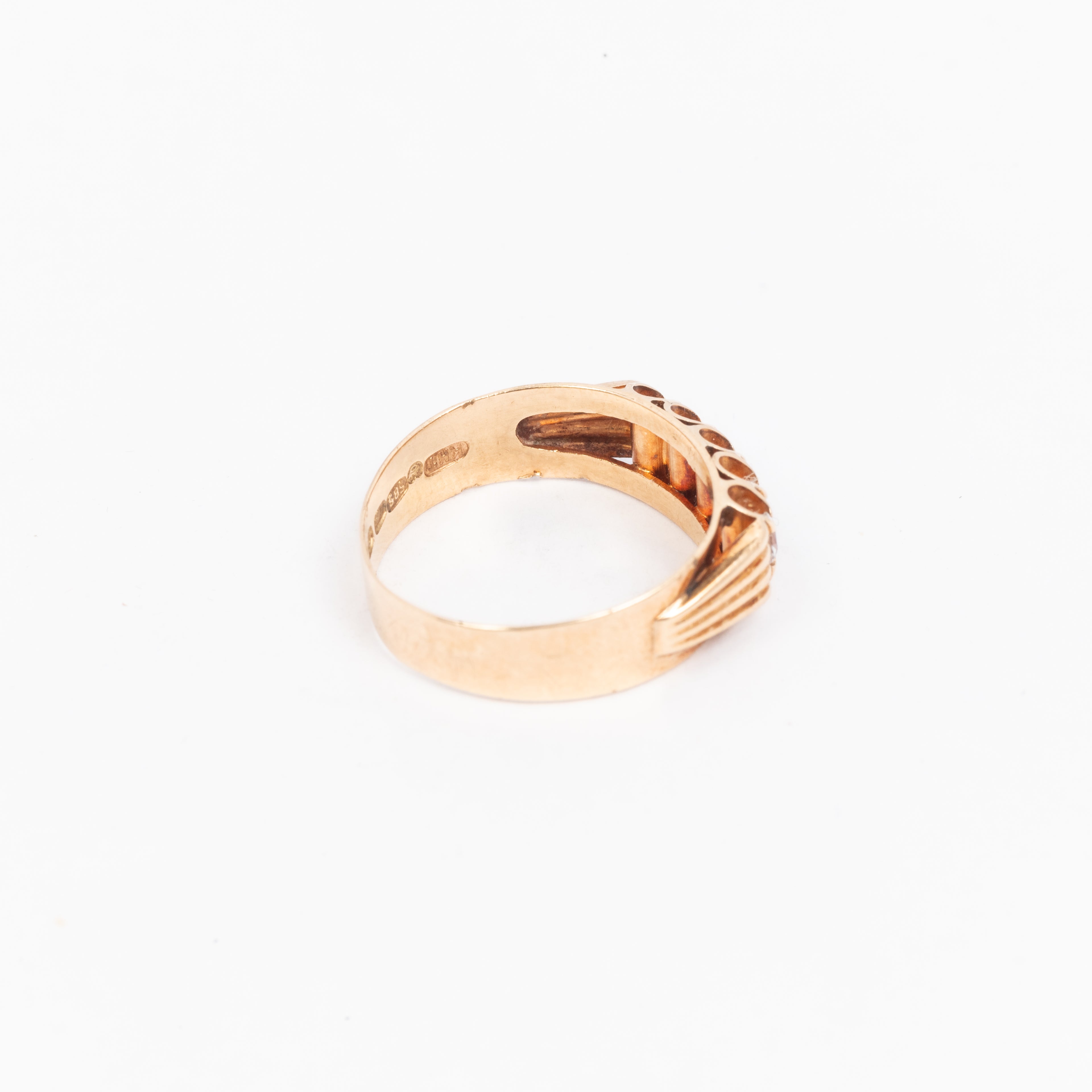 Gents 5 Stone Ring
