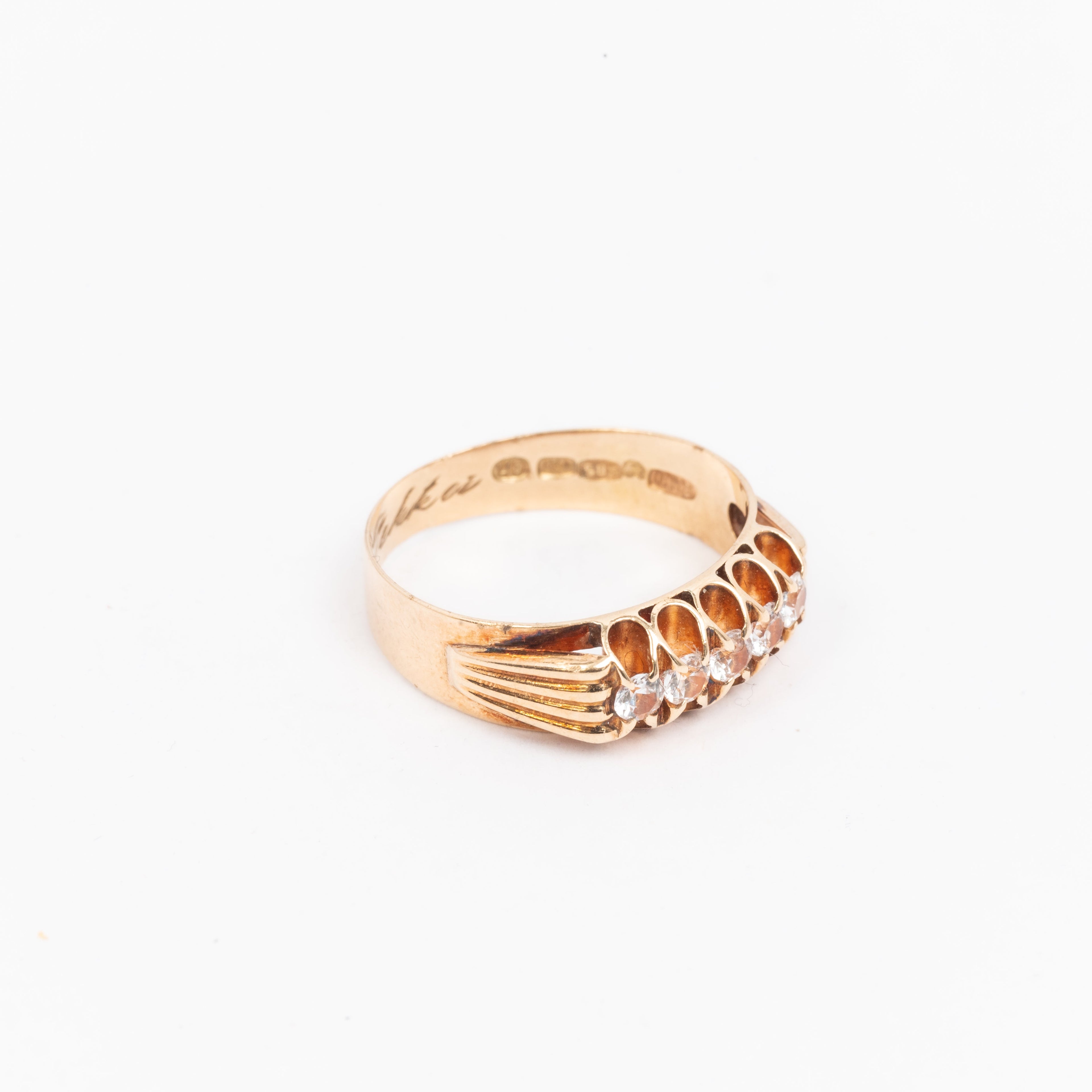 5 Stone Small Gents RIng