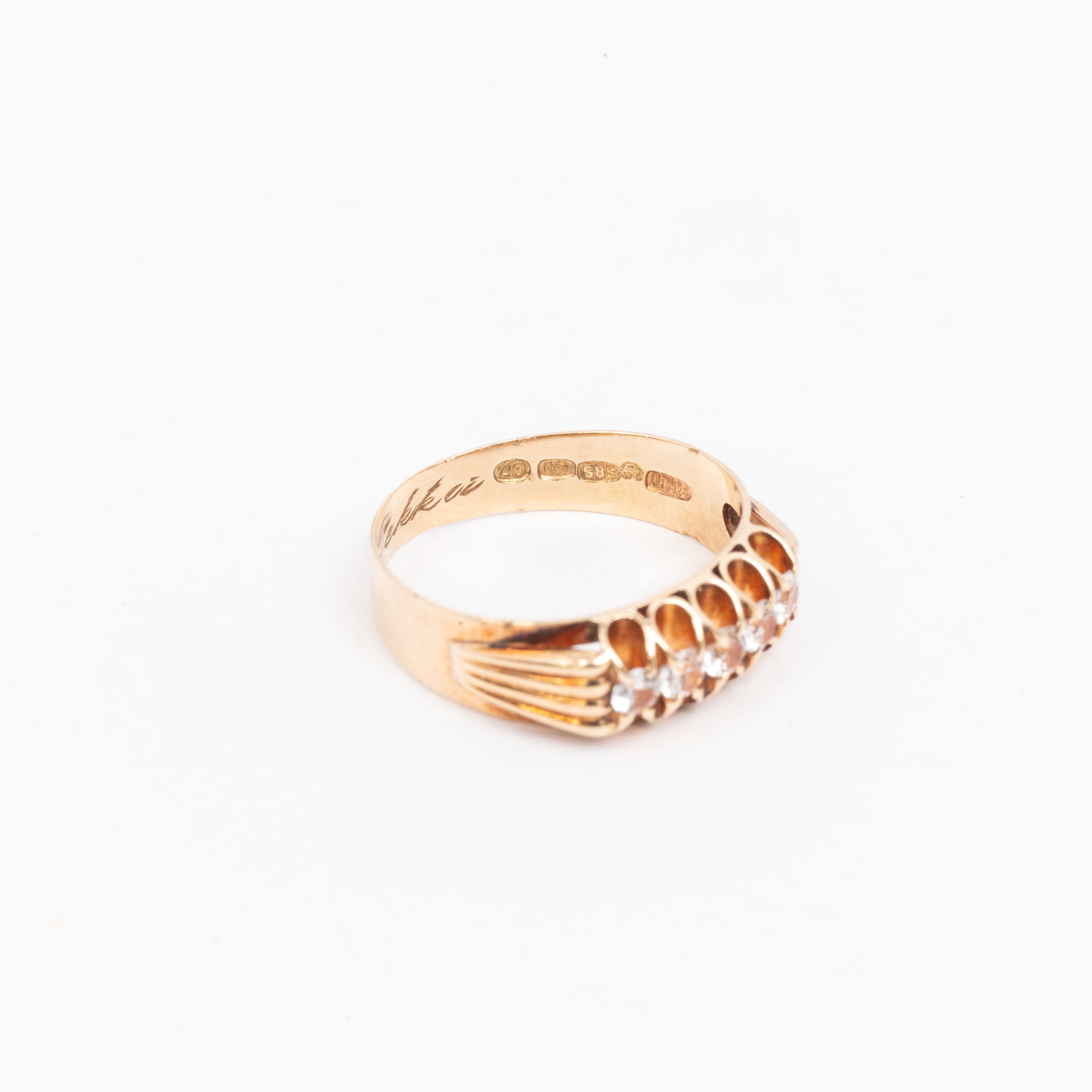 5 Stone Small Gents RIng