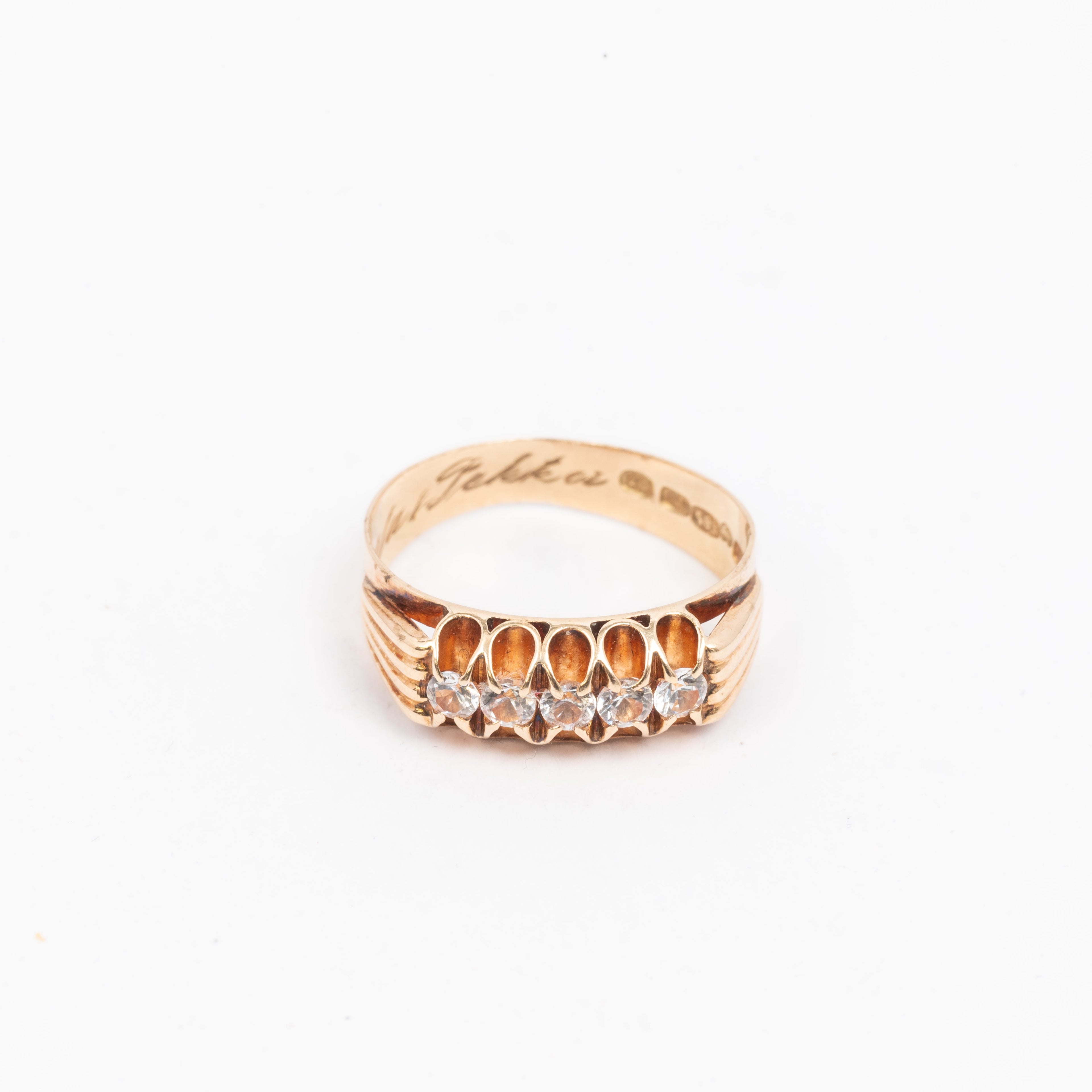 5 Stone Small Gents RIng