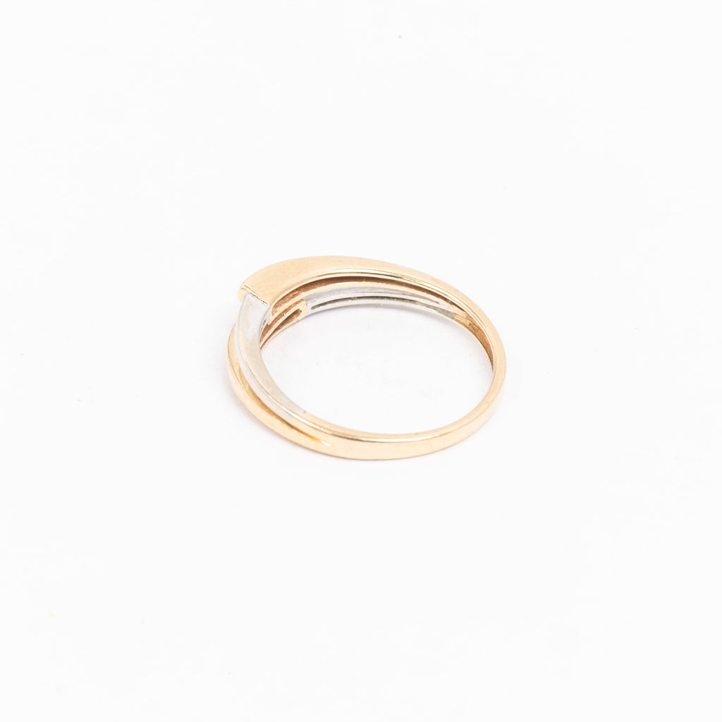 Vintage Gold Ladies Solitaire