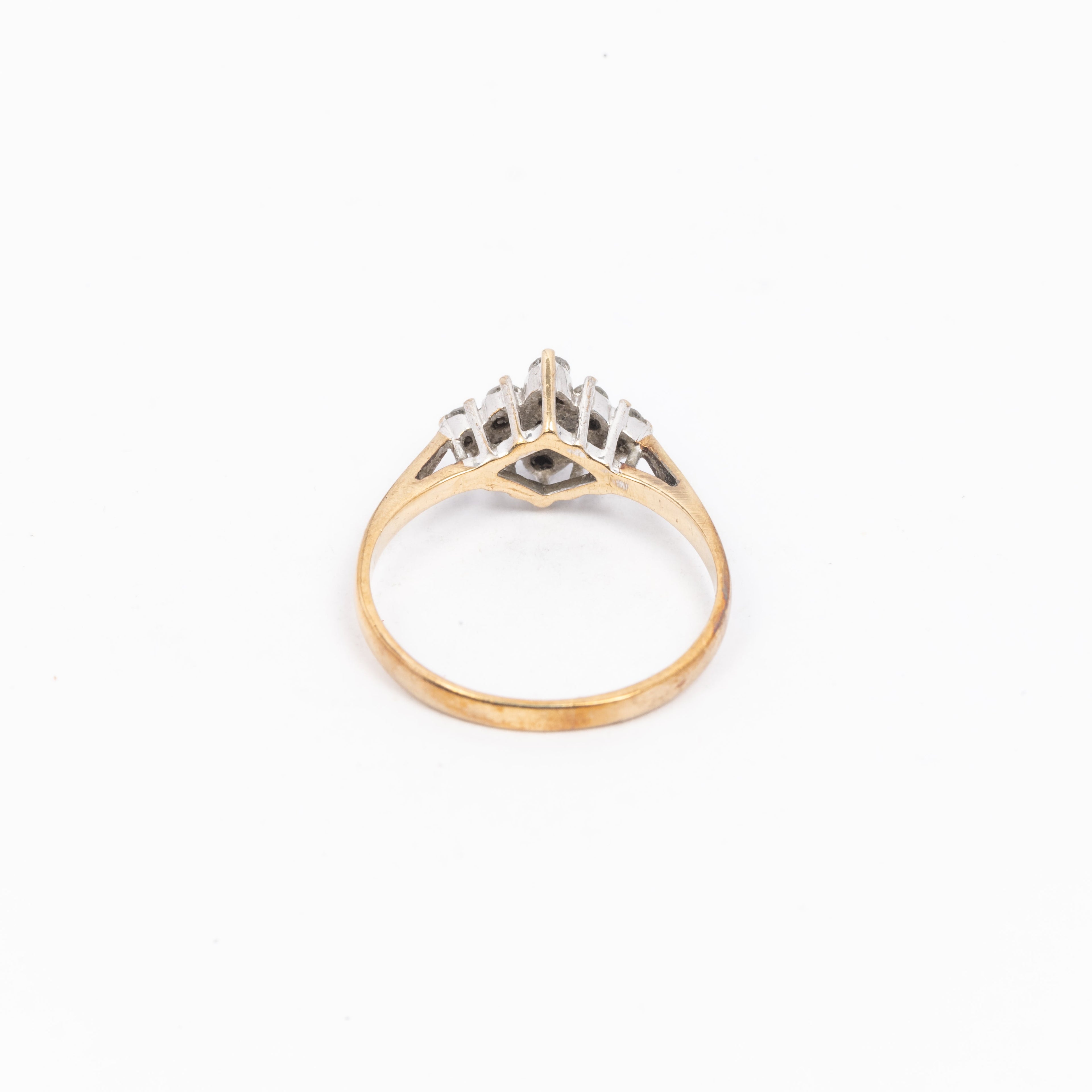 Ladies Diamond Cluster Ring