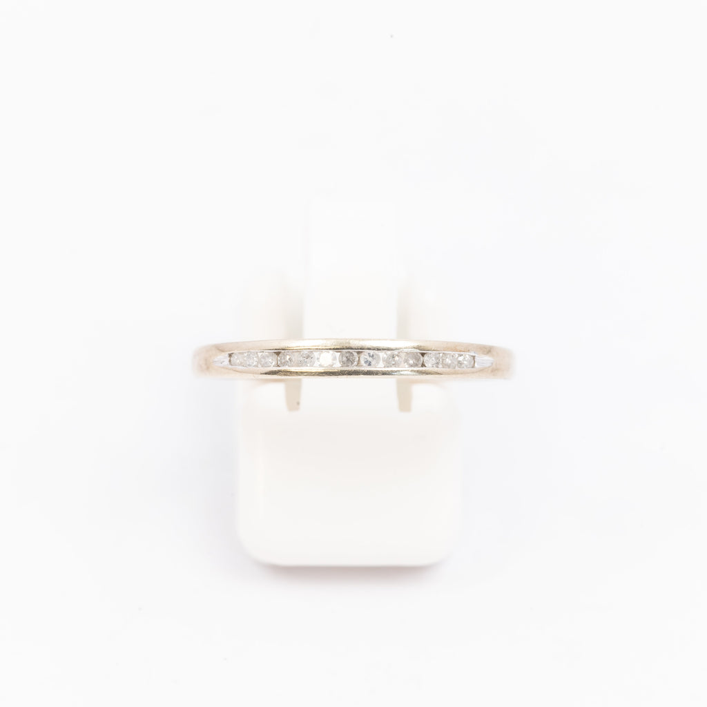 Ladies Half Eternity Ring
