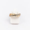 Ladies Half Twist Eternity Ring