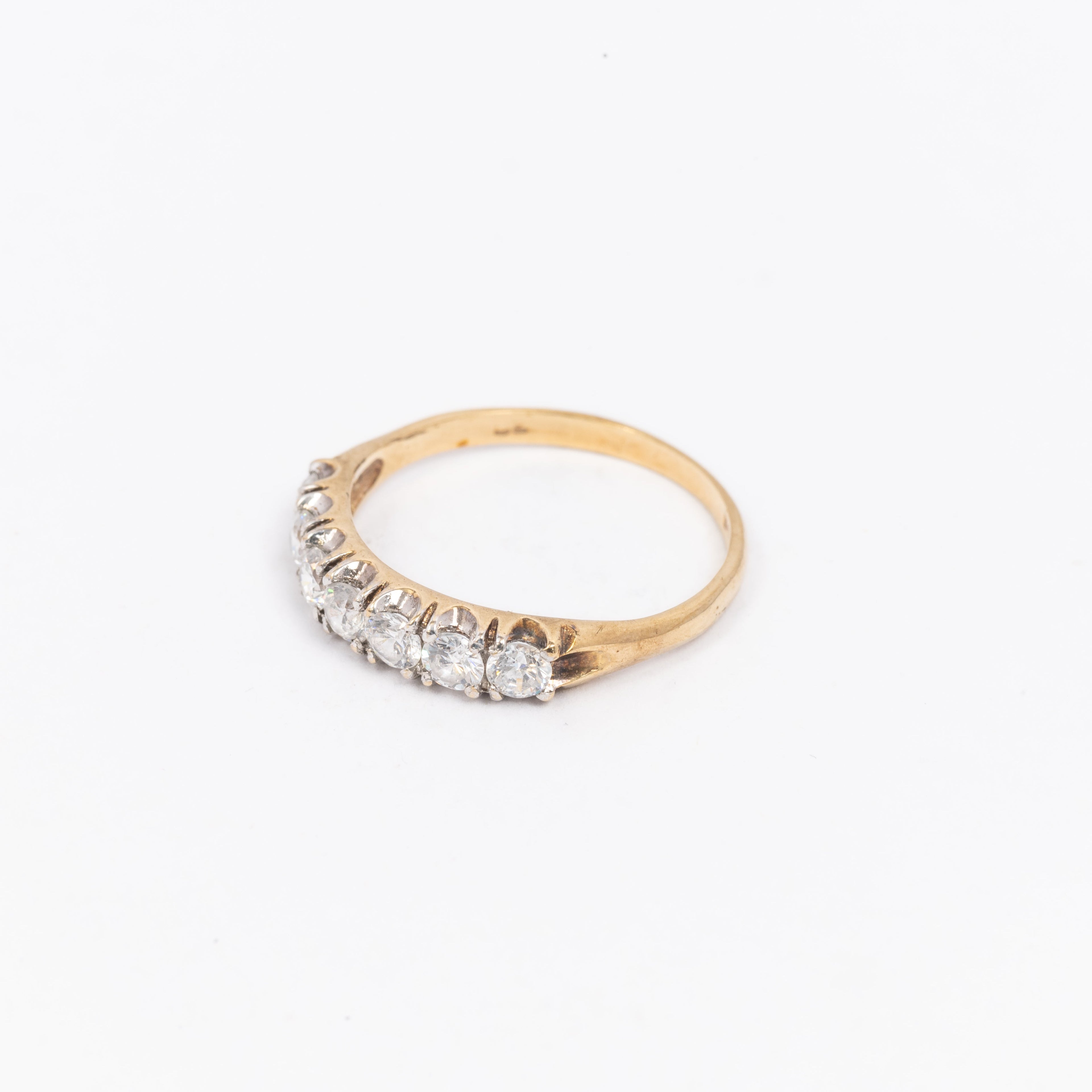 Ladies Half Eternity Ring