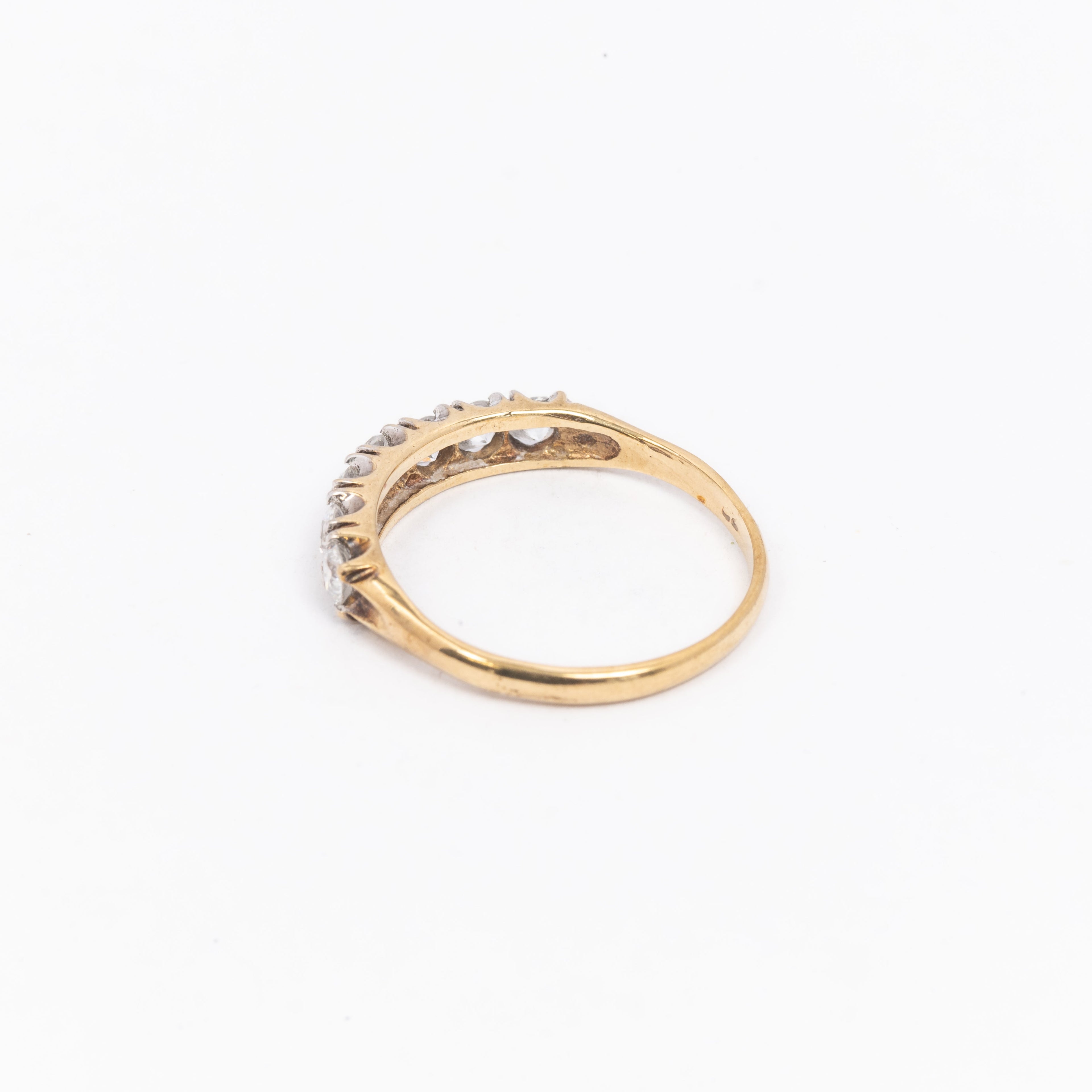 Ladies Half Eternity Ring