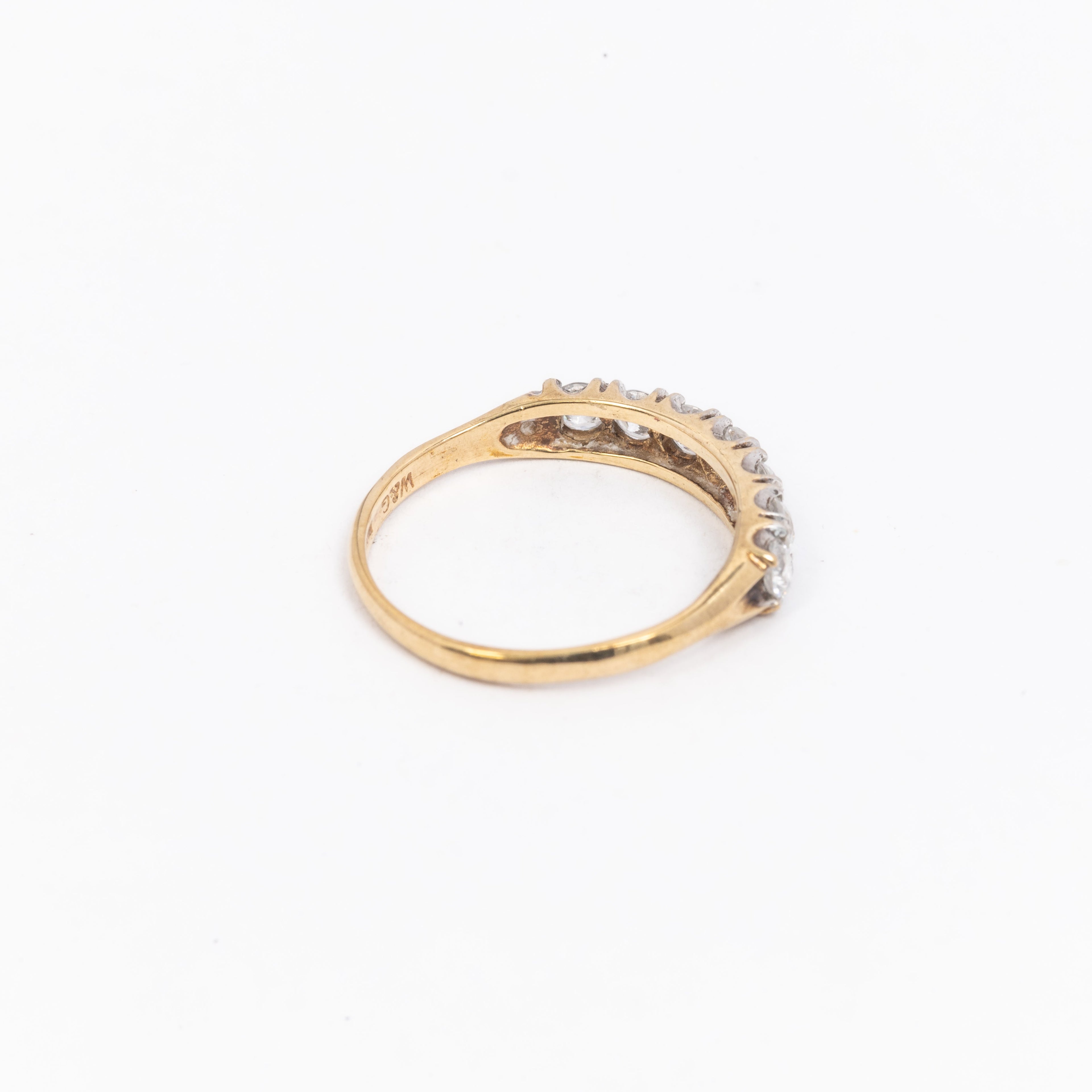 Ladies Half Eternity Ring