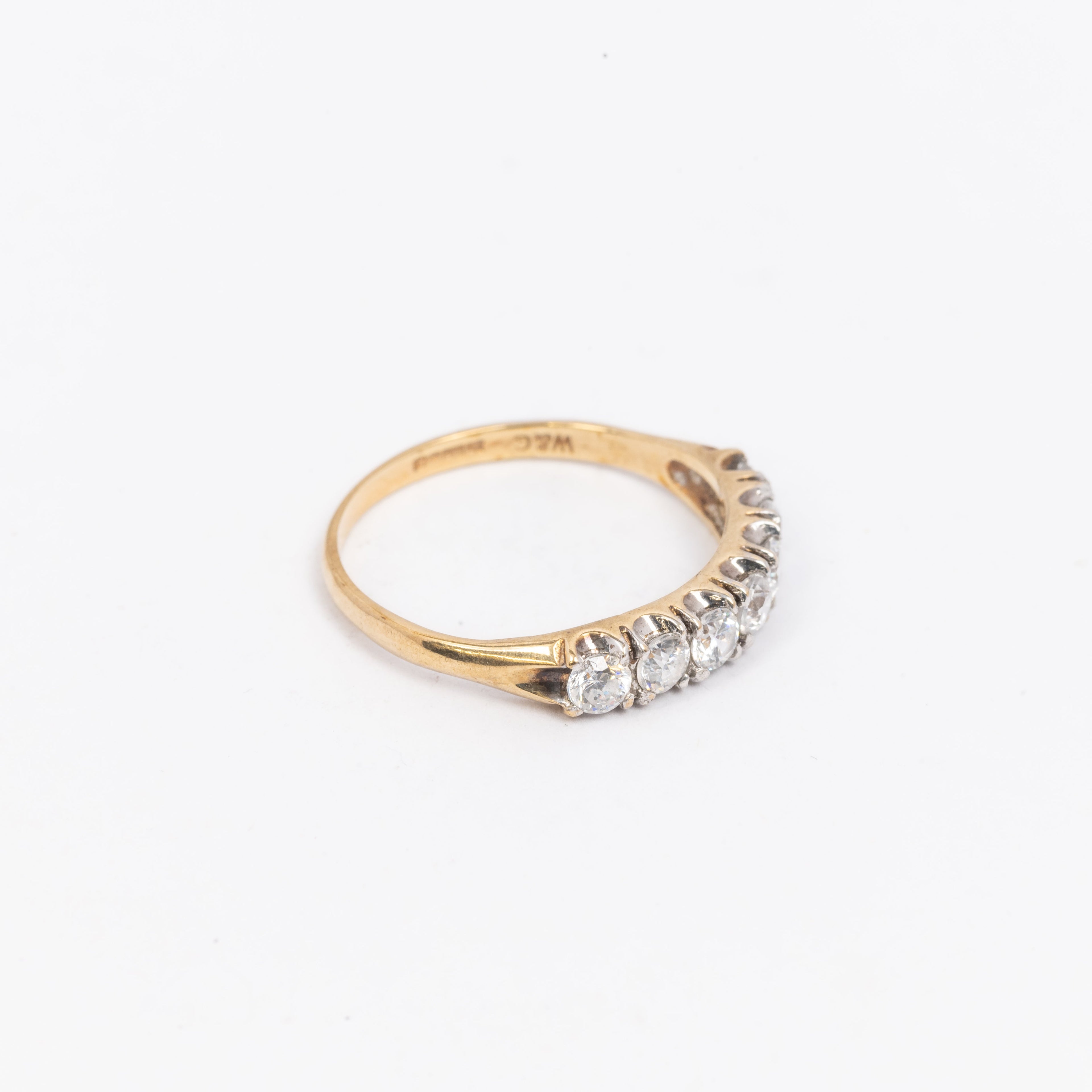 Ladies Half Eternity Ring