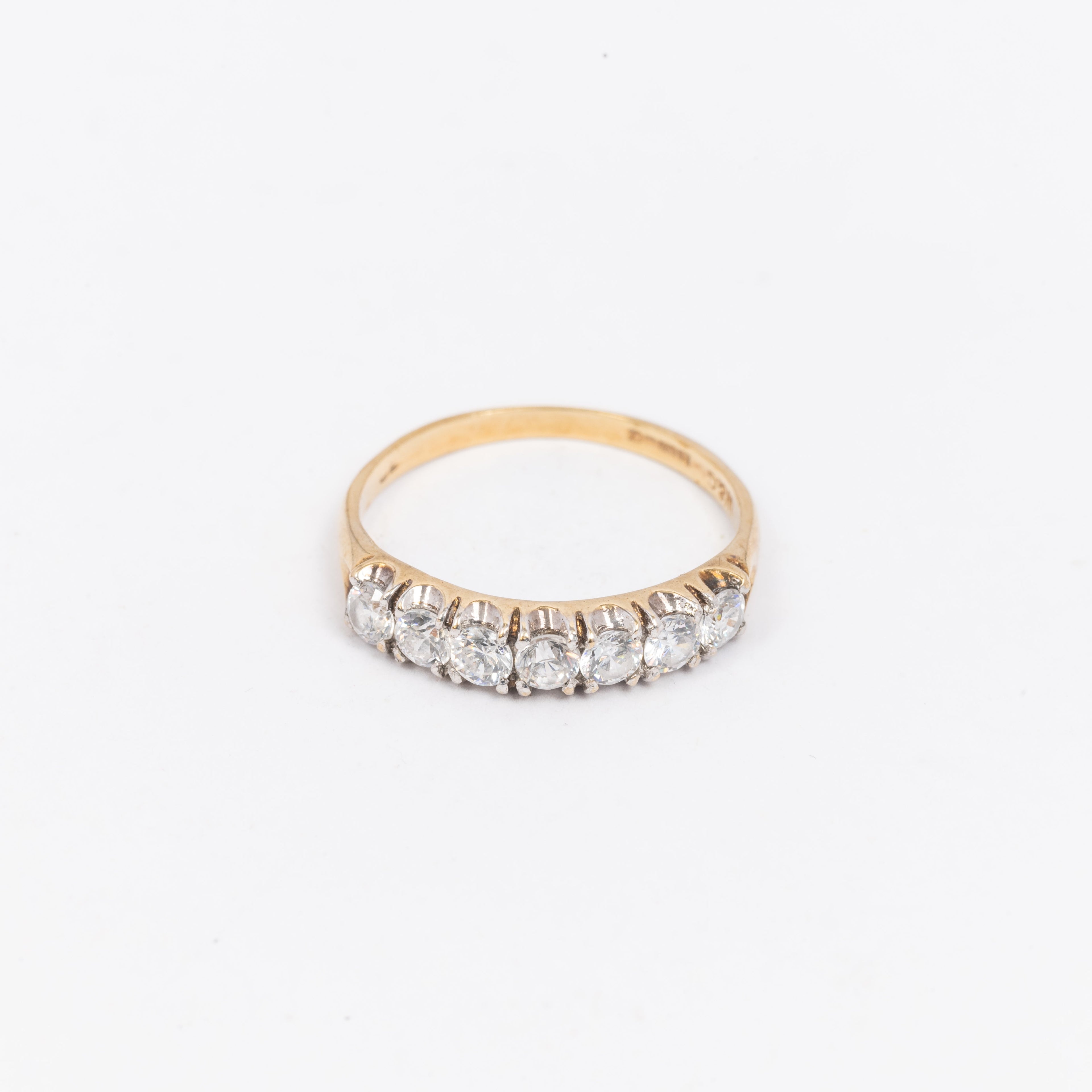 Ladies Half Eternity Ring