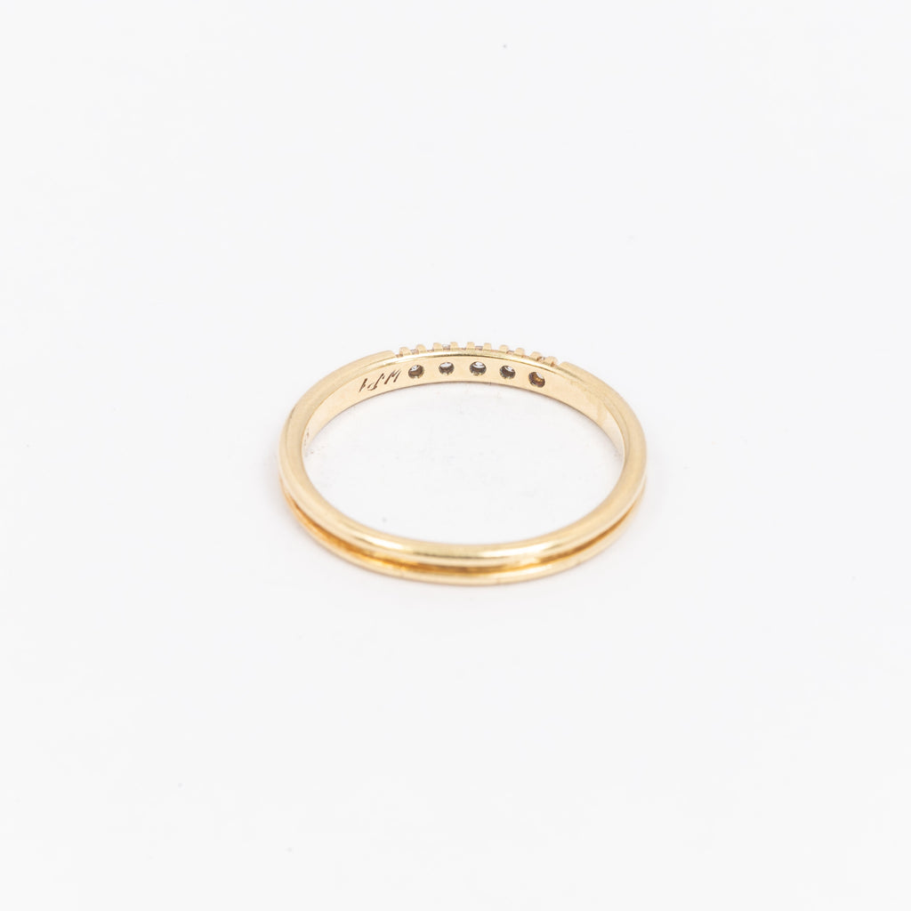 Ladies Half Eternity Ring