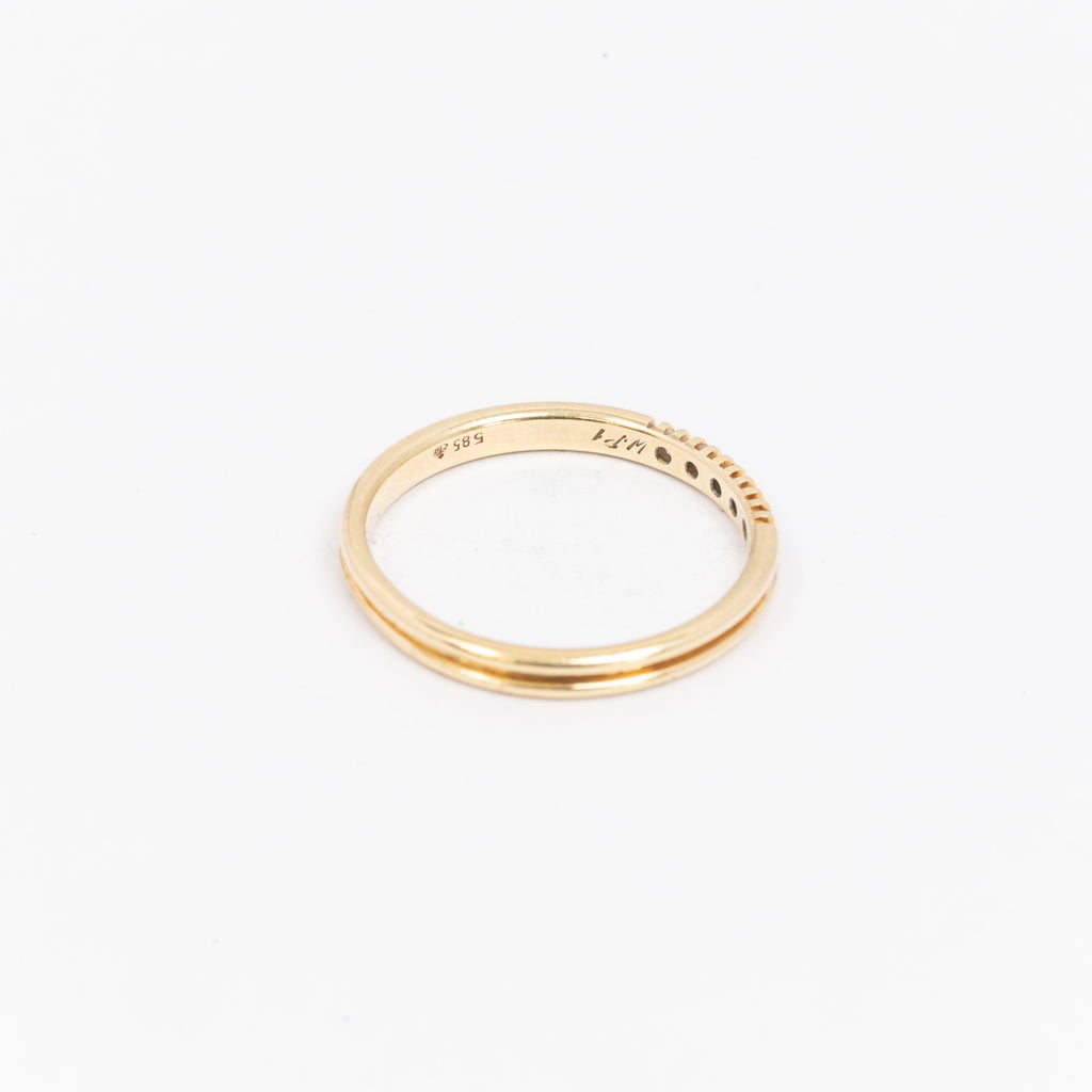 Ladies Half Eternity Ring