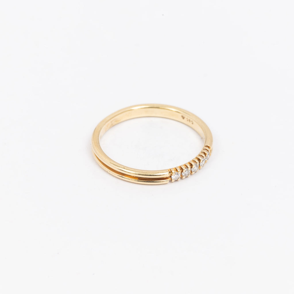 Ladies Half Eternity Ring