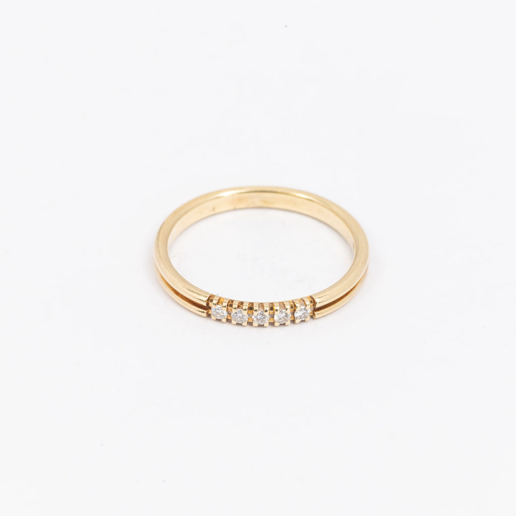 Ladies Half Eternity Ring