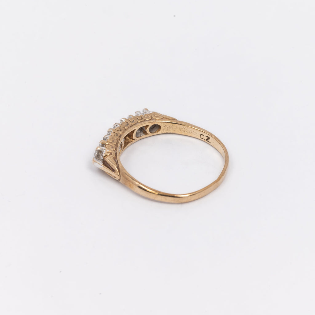 Ladies CZ Eternity Ring