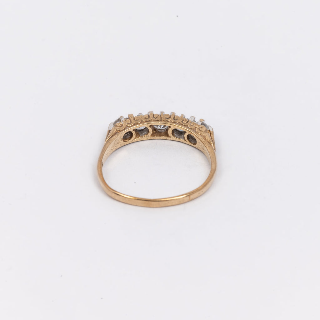 Ladies CZ Eternity Ring