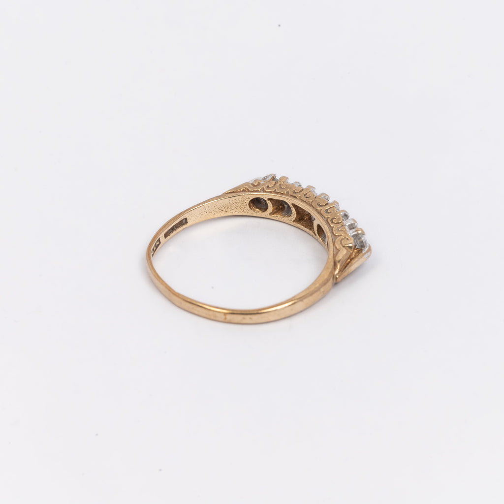 Ladies CZ Eternity Ring