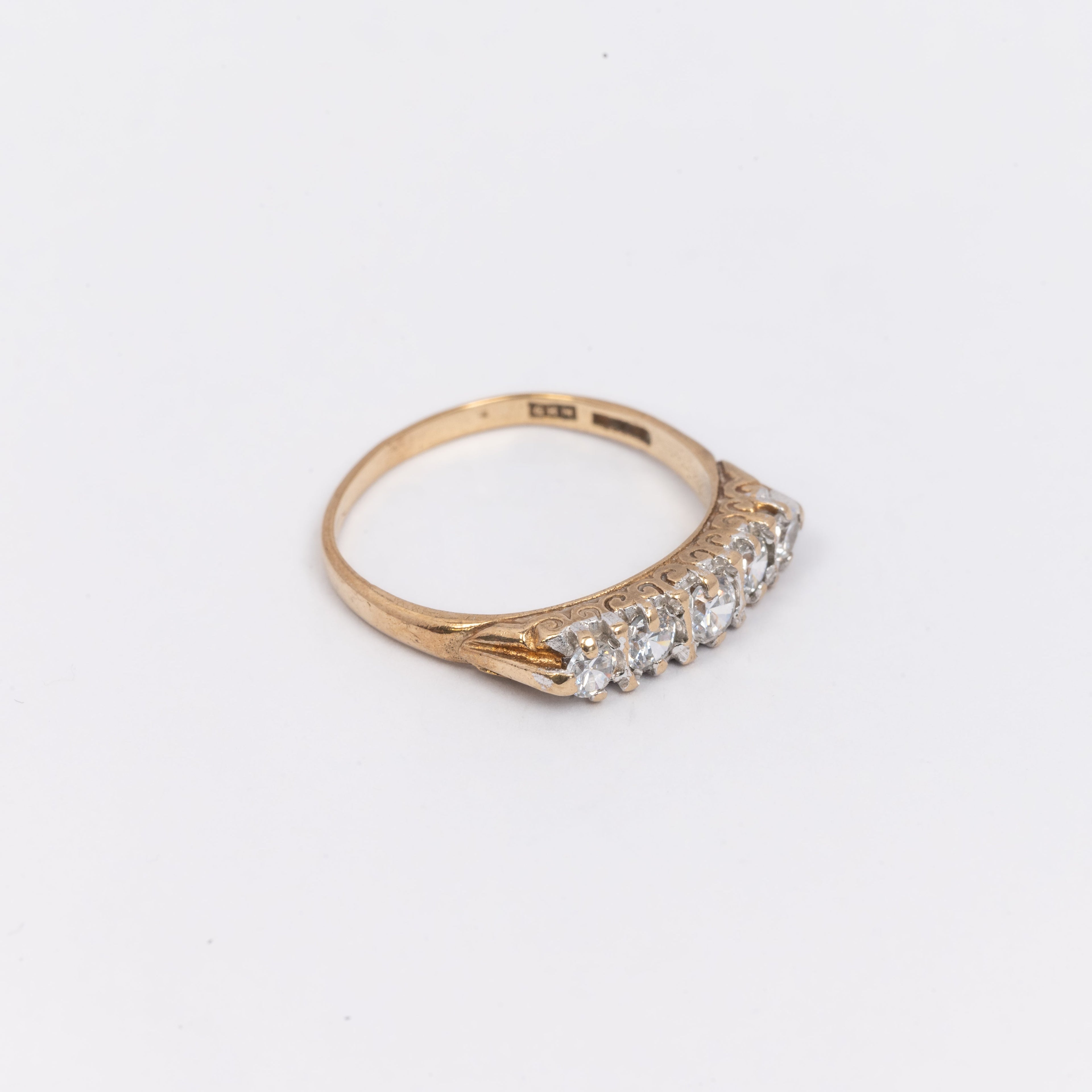 Ladies CZ Eternity Ring