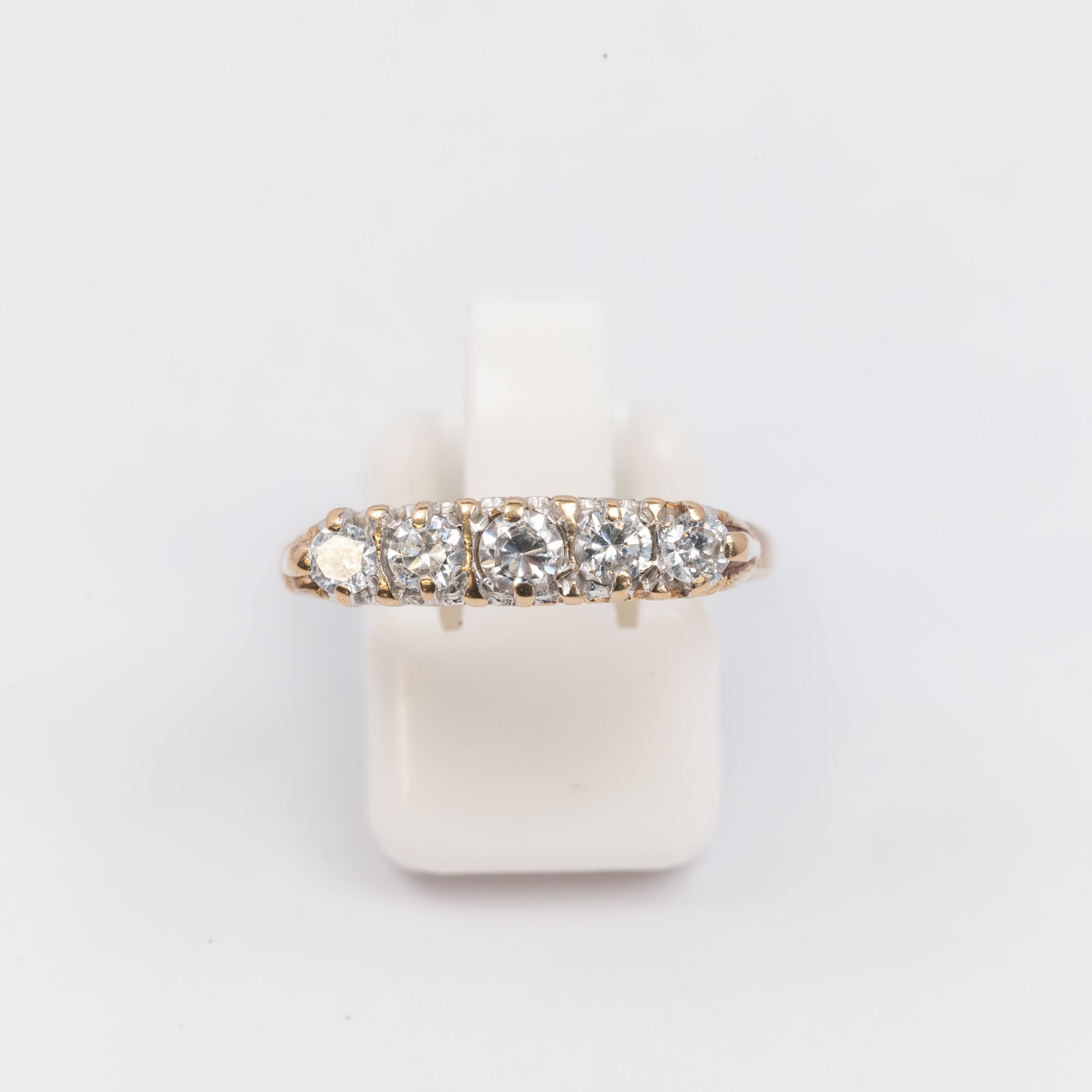 Ladies CZ Eternity Ring