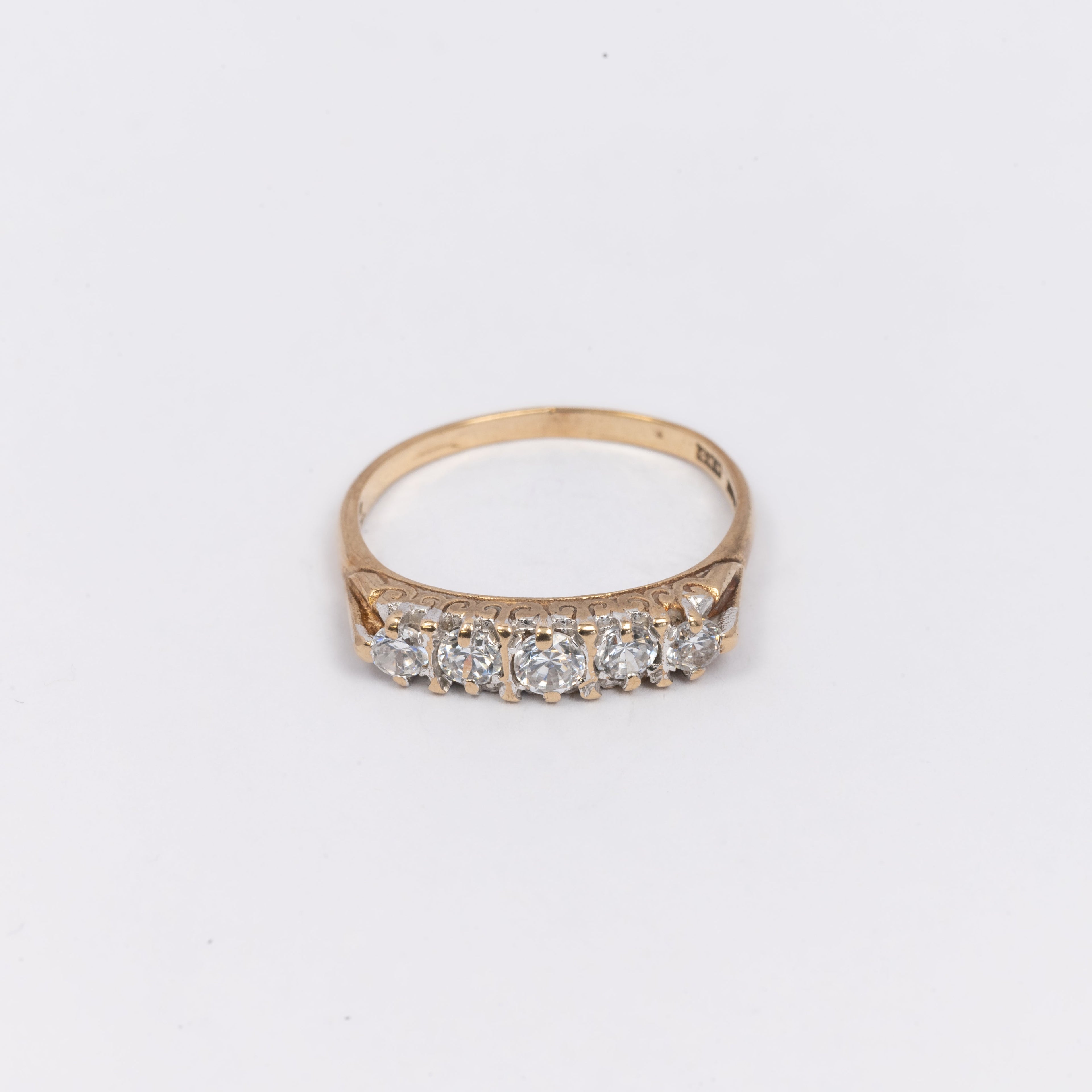Ladies CZ Eternity Ring