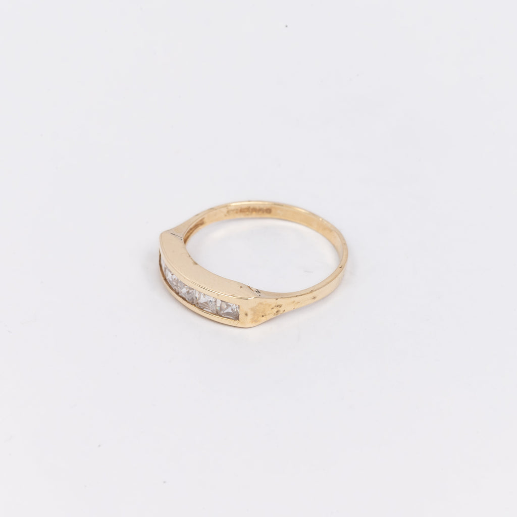 Ladies CZ Eternity Ring