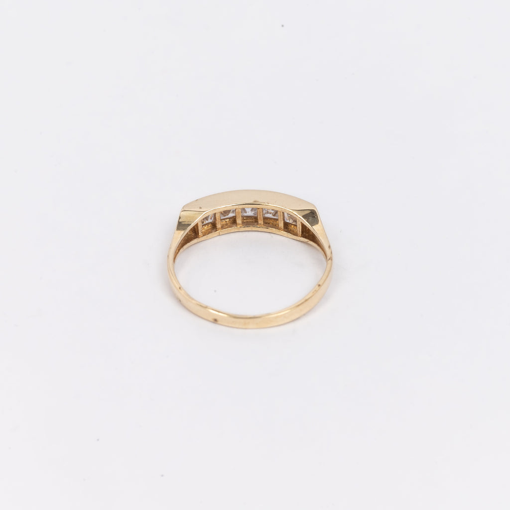 Ladies CZ Eternity Ring