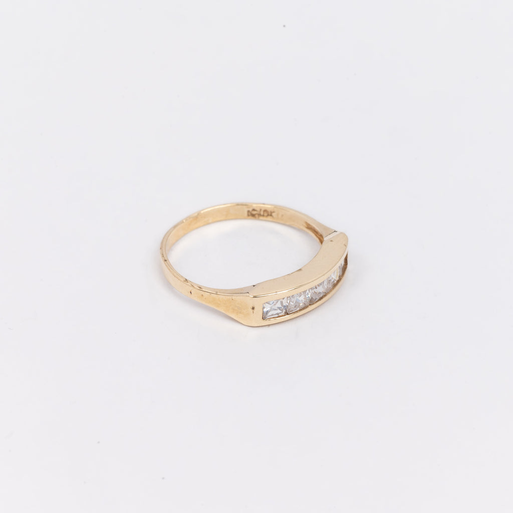Ladies CZ Eternity Ring