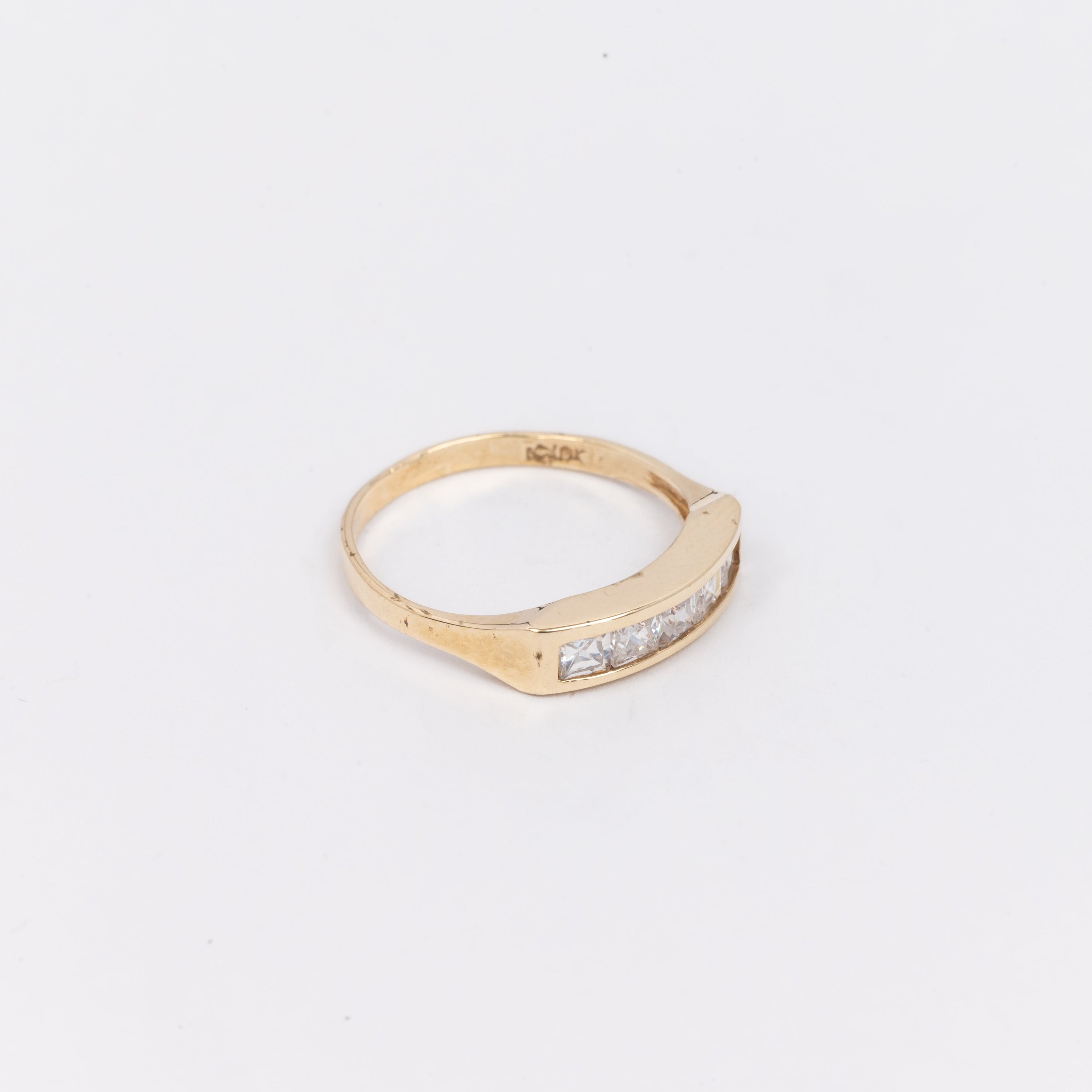 Ladies CZ Eternity Ring