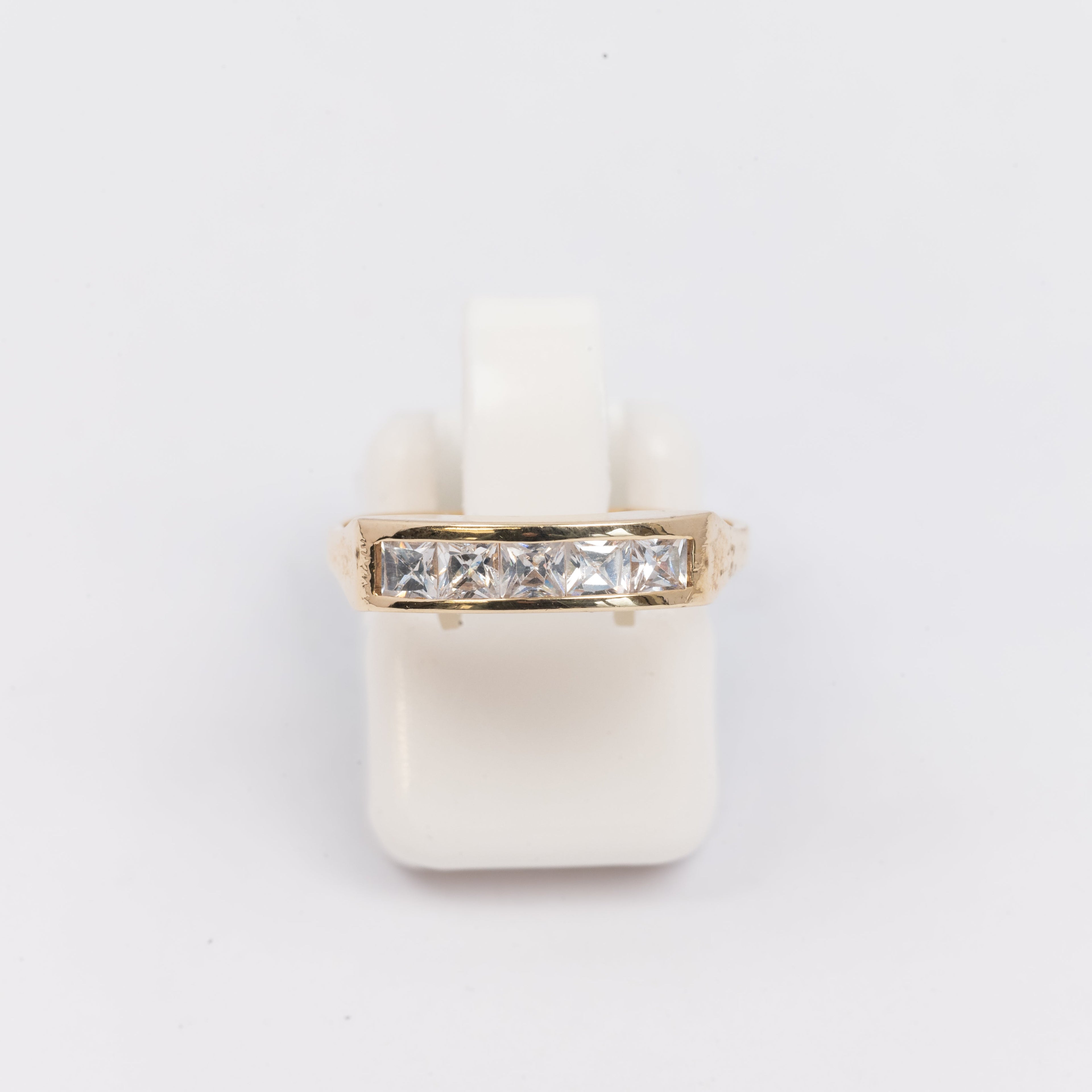 Ladies CZ Eternity Ring