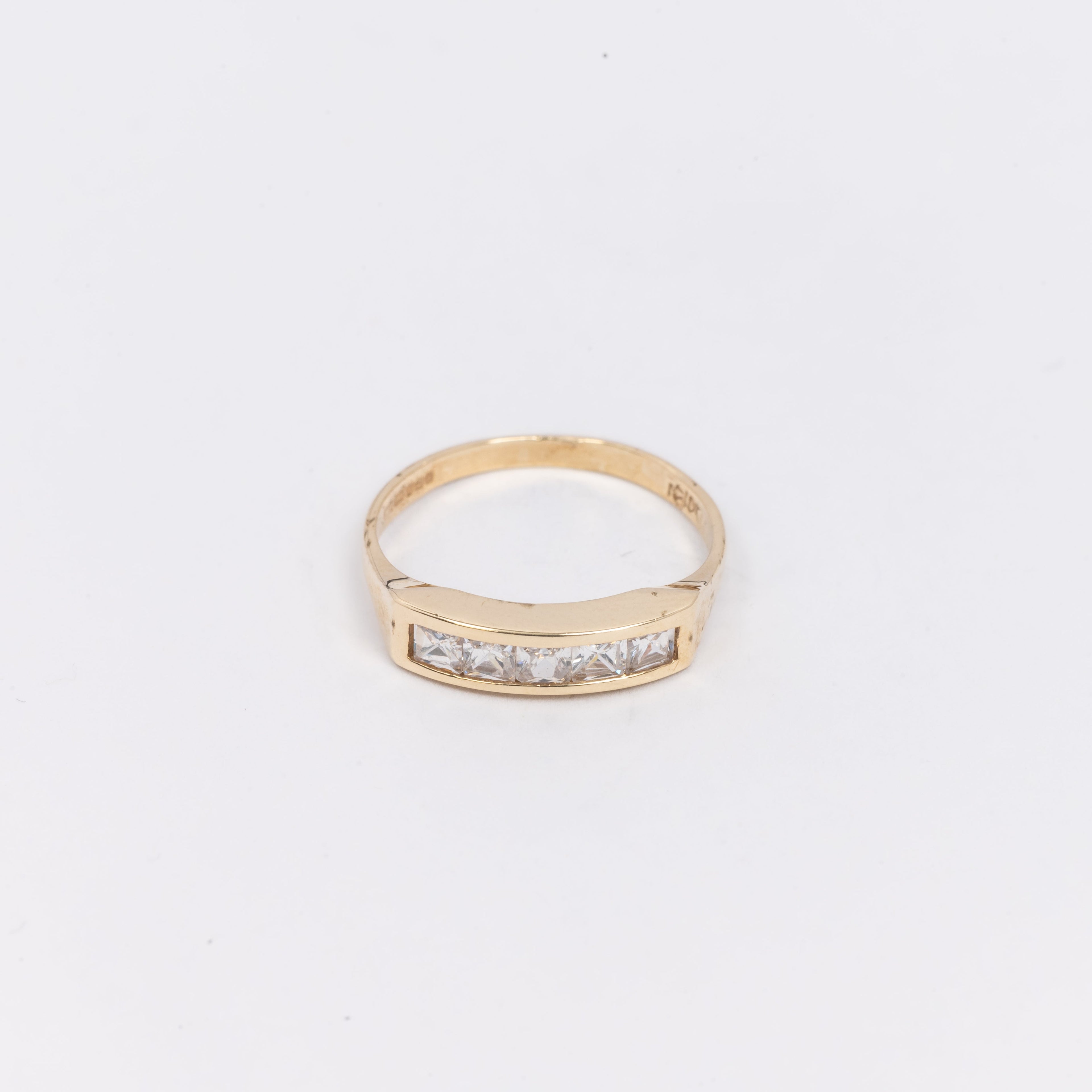 Ladies CZ Eternity Ring